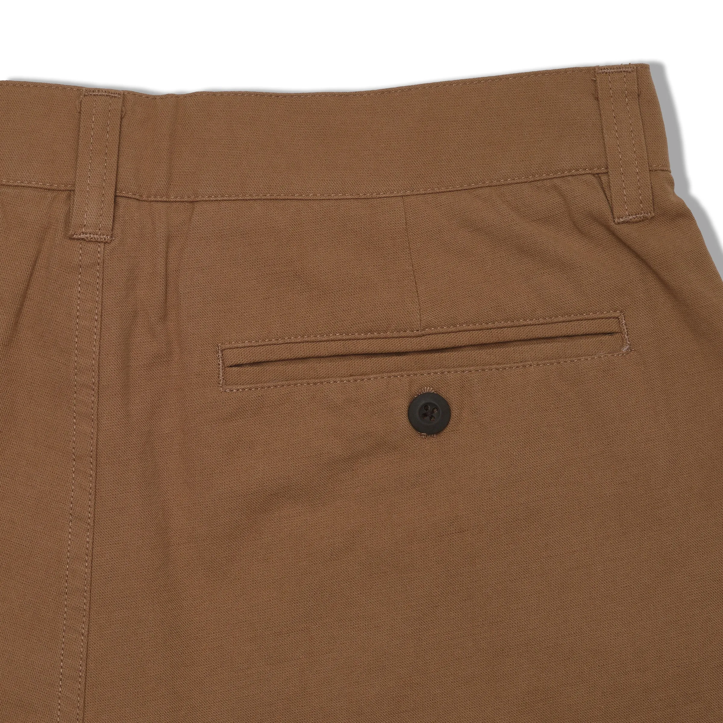 Bimini Linen Blend Shorts 8" - Coffee meditation wear High-End Quality