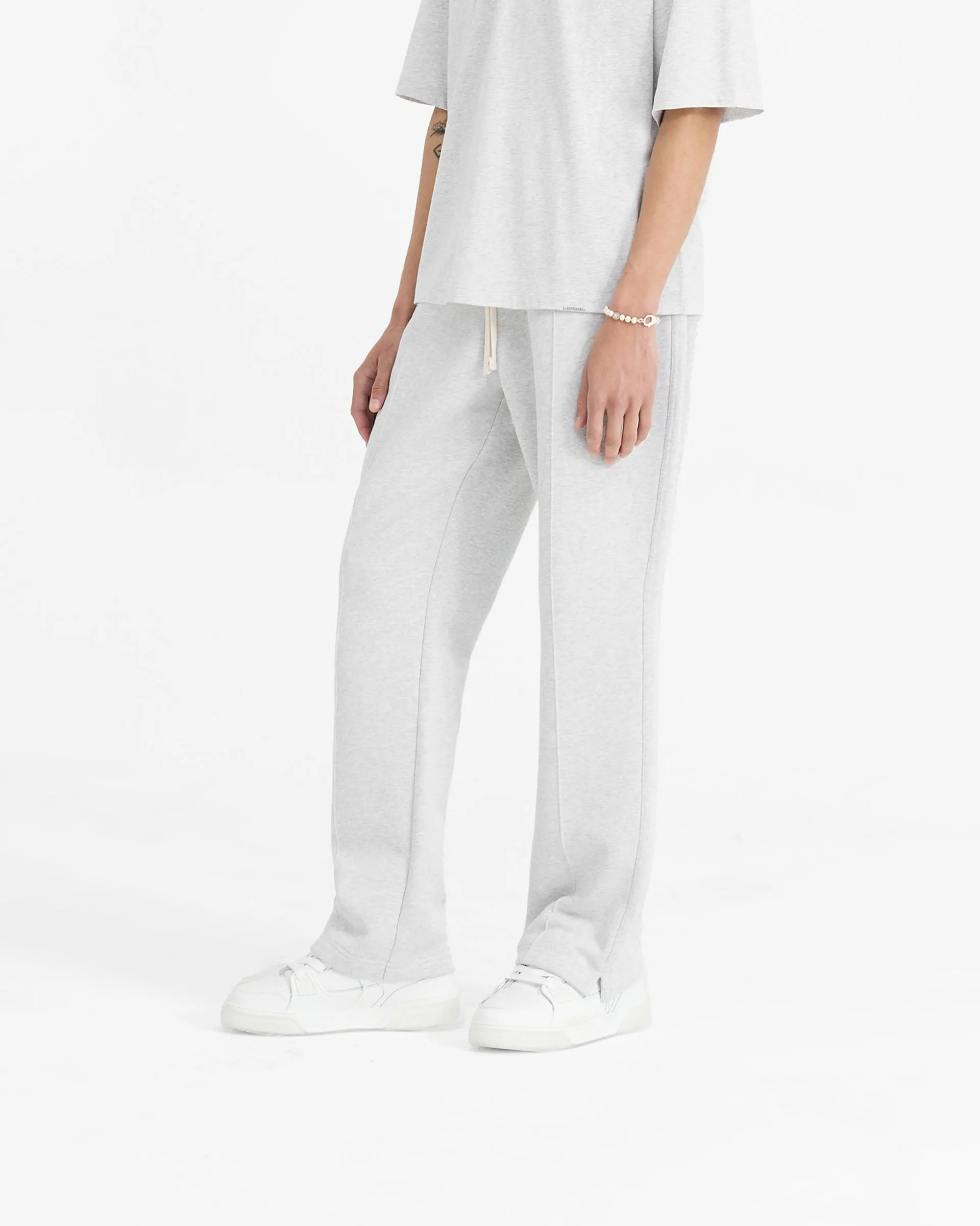 RipstopFabric Initial Sweatpant - Ice Grey Marl