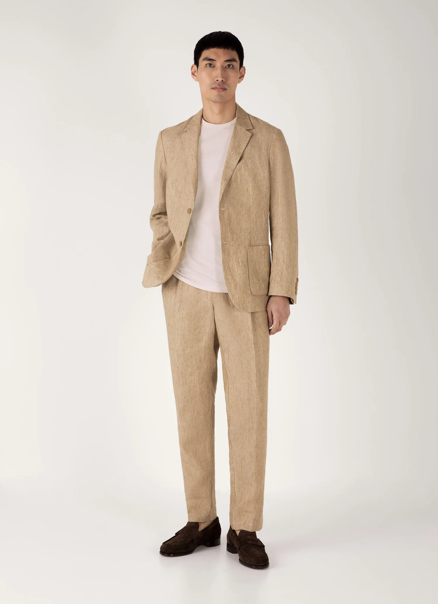 Fun and Comfortable Men's Classic T-shirt in Pastel Pink