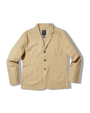Down Filled Mercer Cotton Blazer - Biscotti