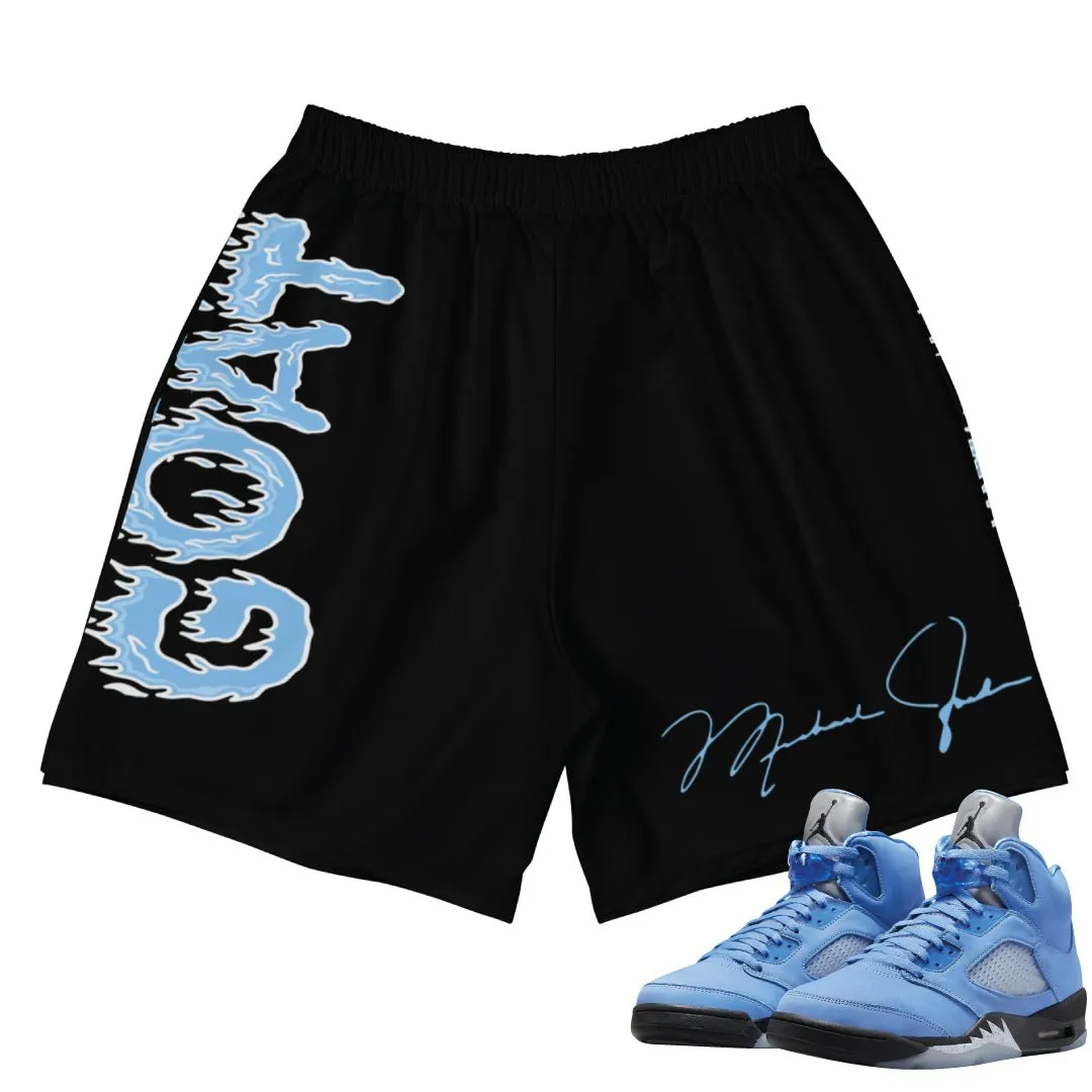 Retro 5 UNC "First Love" Shorts Outdoor Adventure
