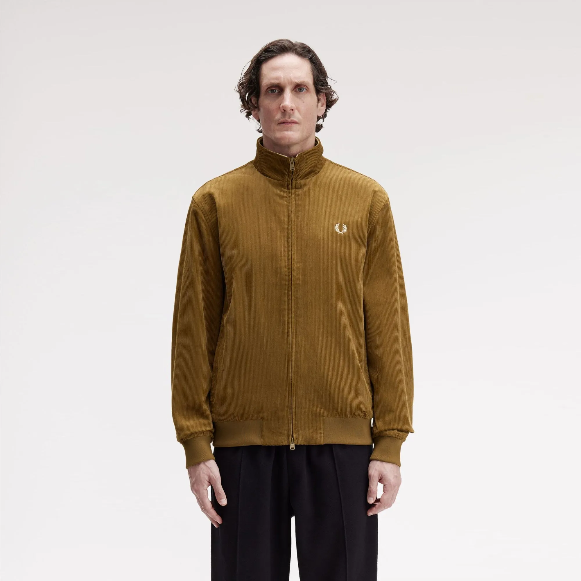 Cord Brentham Jacket (Shaded Stone) FleeceLined