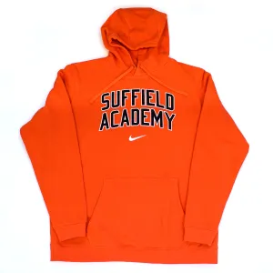 Suffield Academy Nike Orange Hoodie Trendy Top suitable for gifts