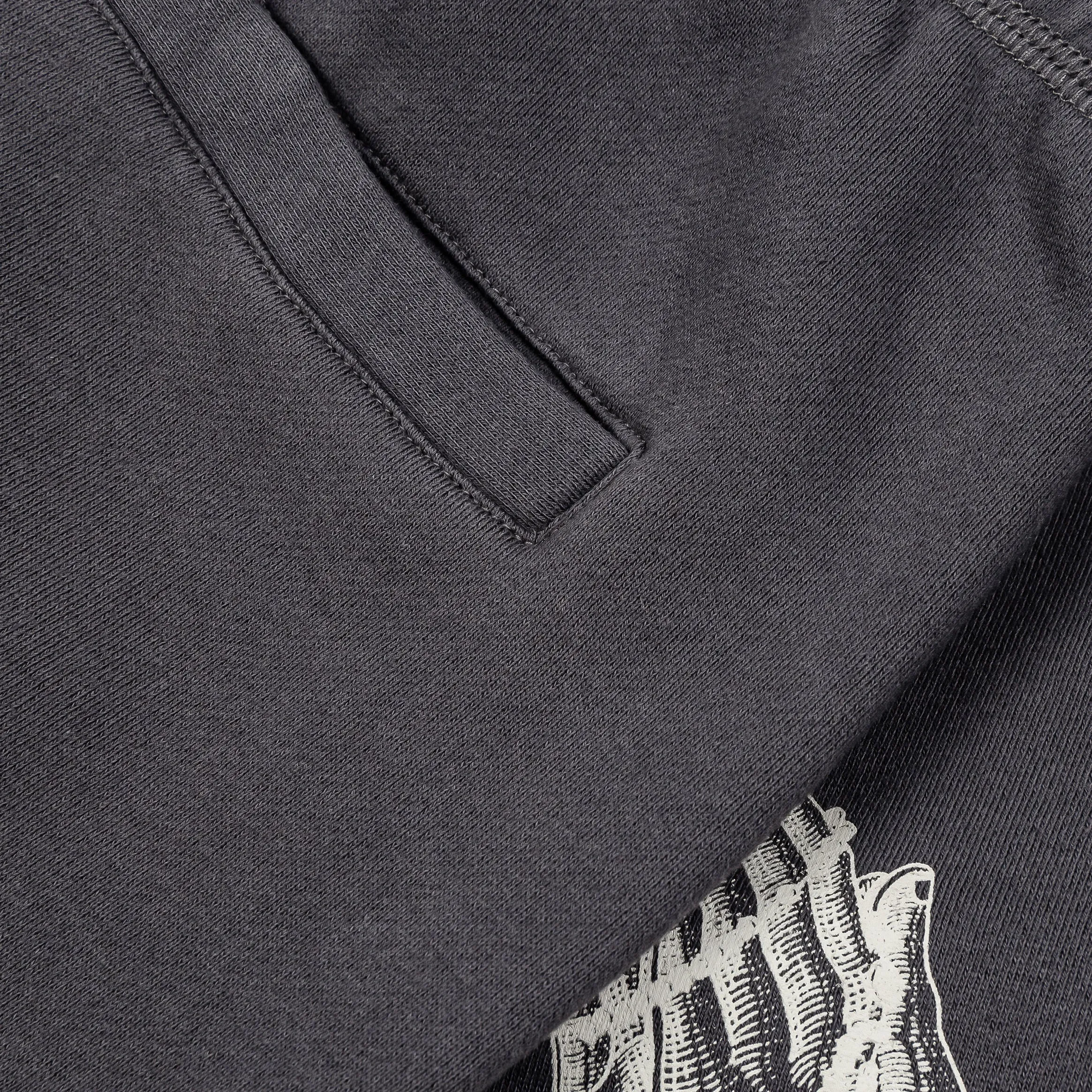 Stay Fresh All Time Use Prayer Washed Fleece Mens Sweatpants (Grey/Beige)