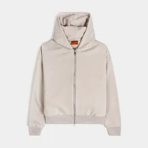 Double Fleece Pullover Mens Hoodie (Taupe) Generic