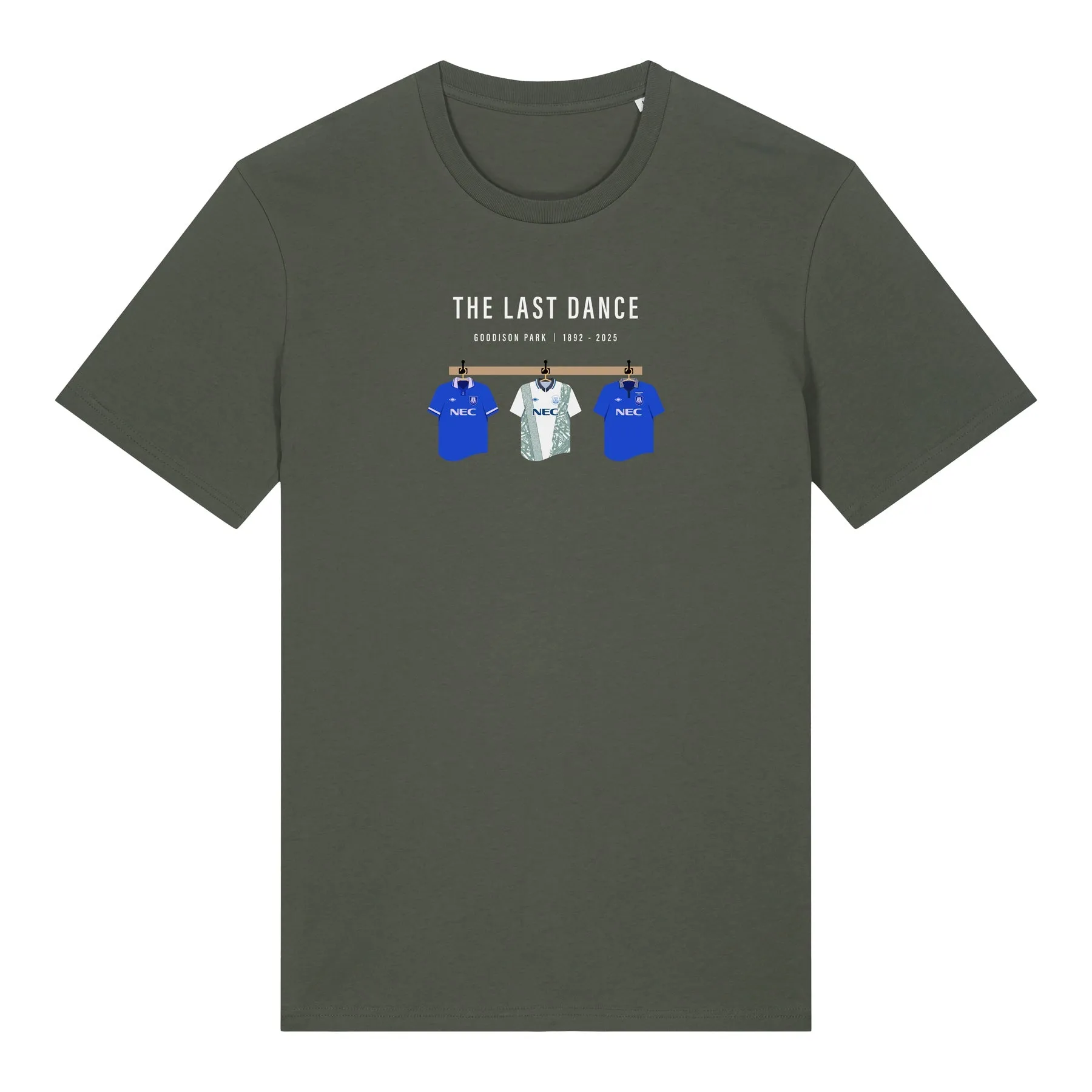 Goodison 1995 Kits Tee theater visit