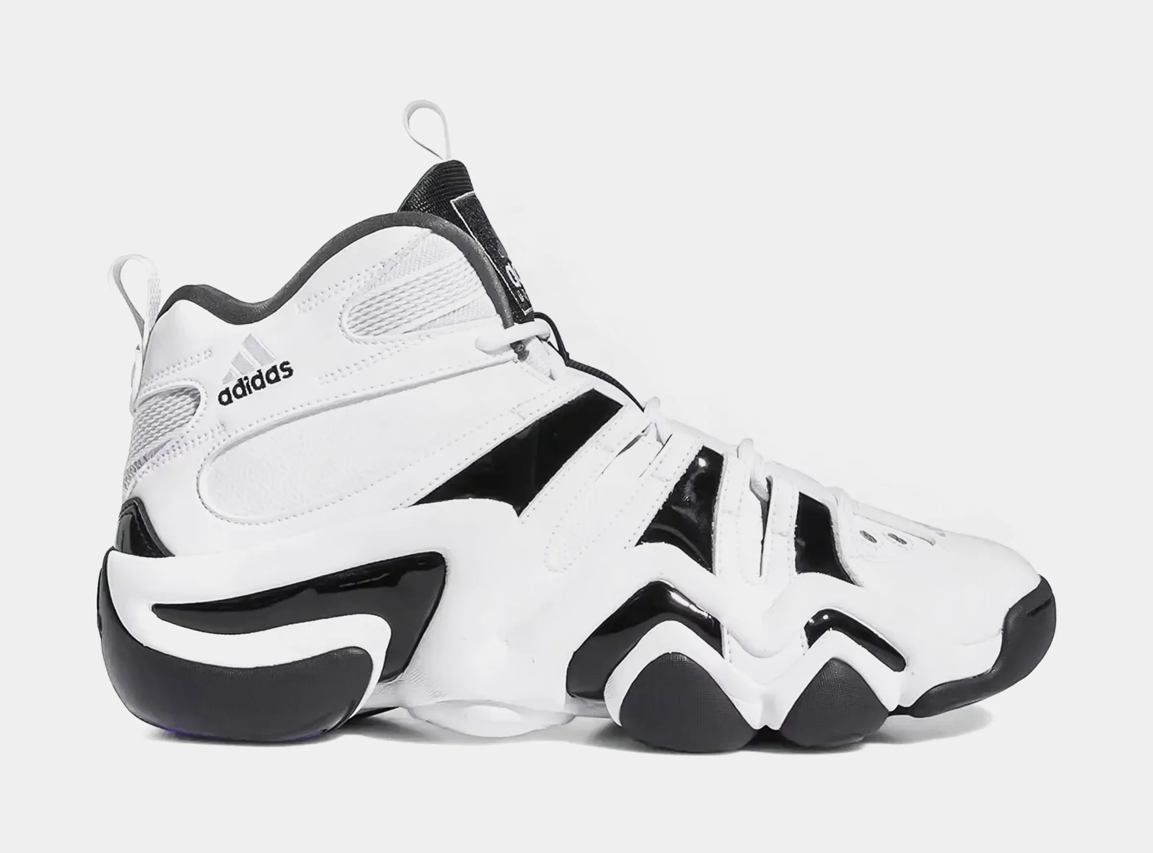 Crazy 8 Mens Basketball Shoes (White/Black) Reactive Step Build