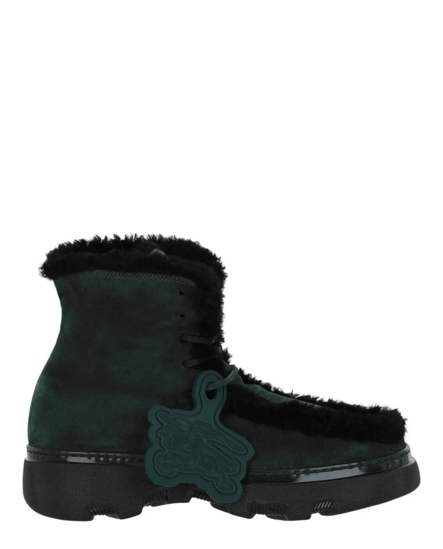Creeper Shearling Boots Daily Activity