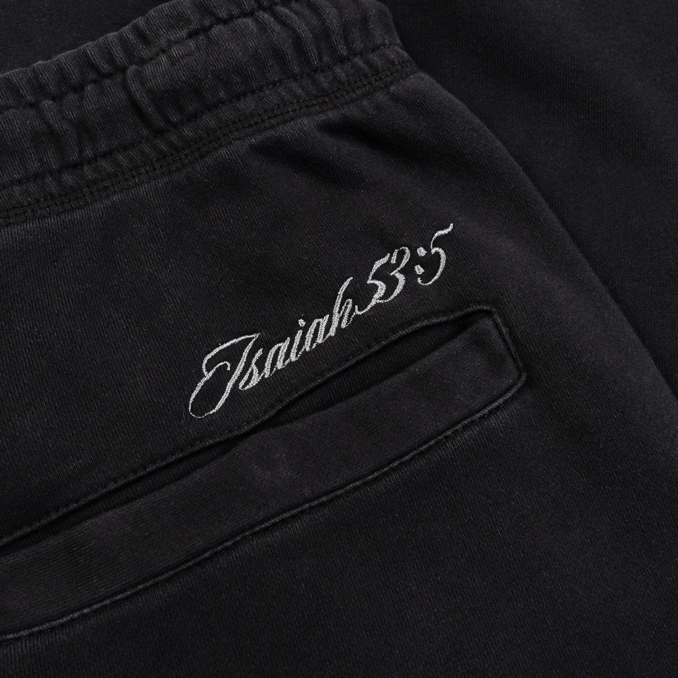 Cross Joggers Mens Sweatpants (Washed Black) Tagless label