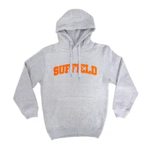 ES Sports Nantucket Fleece Hoodie (Salt and Pepper) Soft Texture