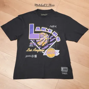 Mitchell & Ness Los Angeles Lakers Brush Off T-Shirt Active Performance Endurance Ready