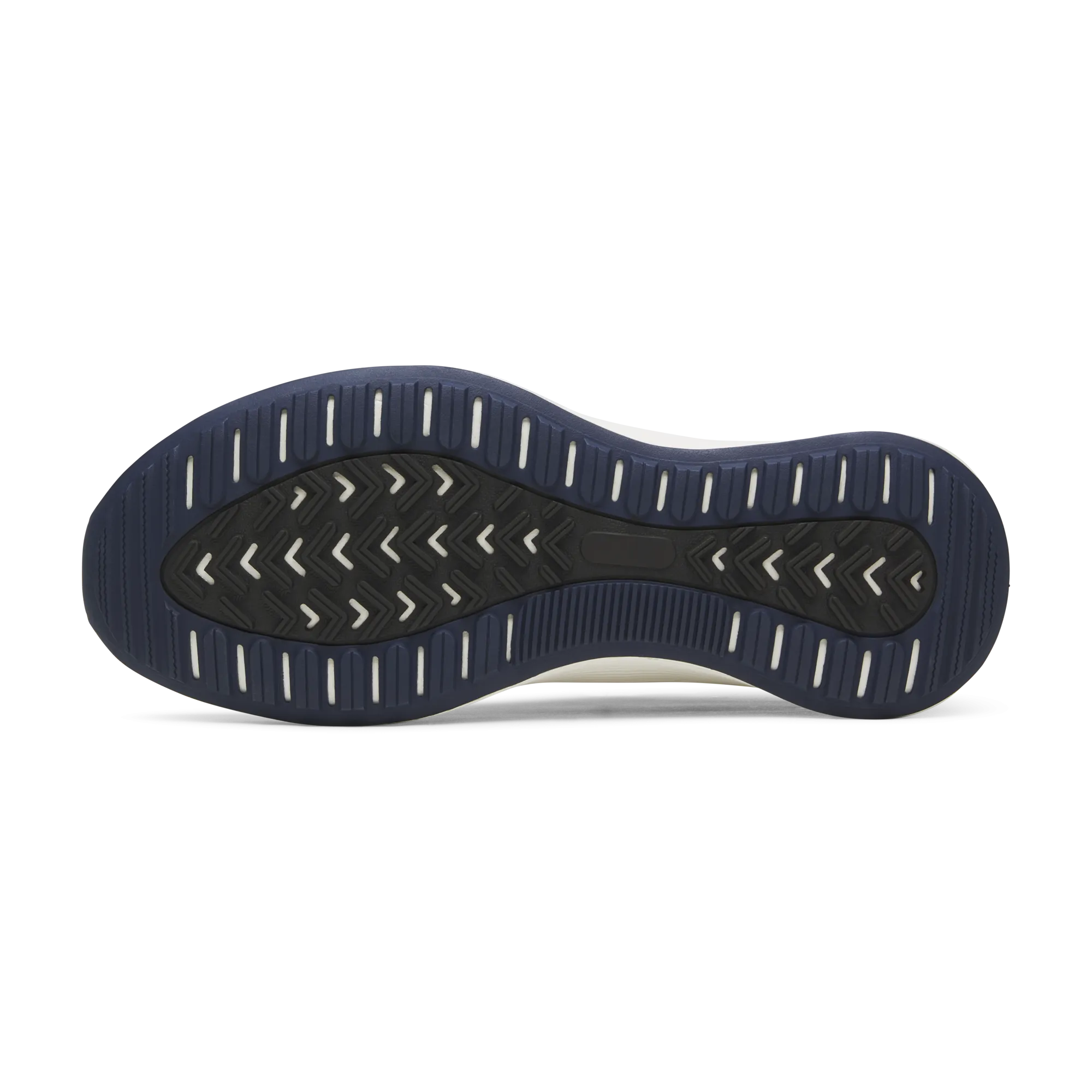 Grass Jog Men's Tree Runner Go - Utility - Blizzard/Deep Navy (Natural White Sole)