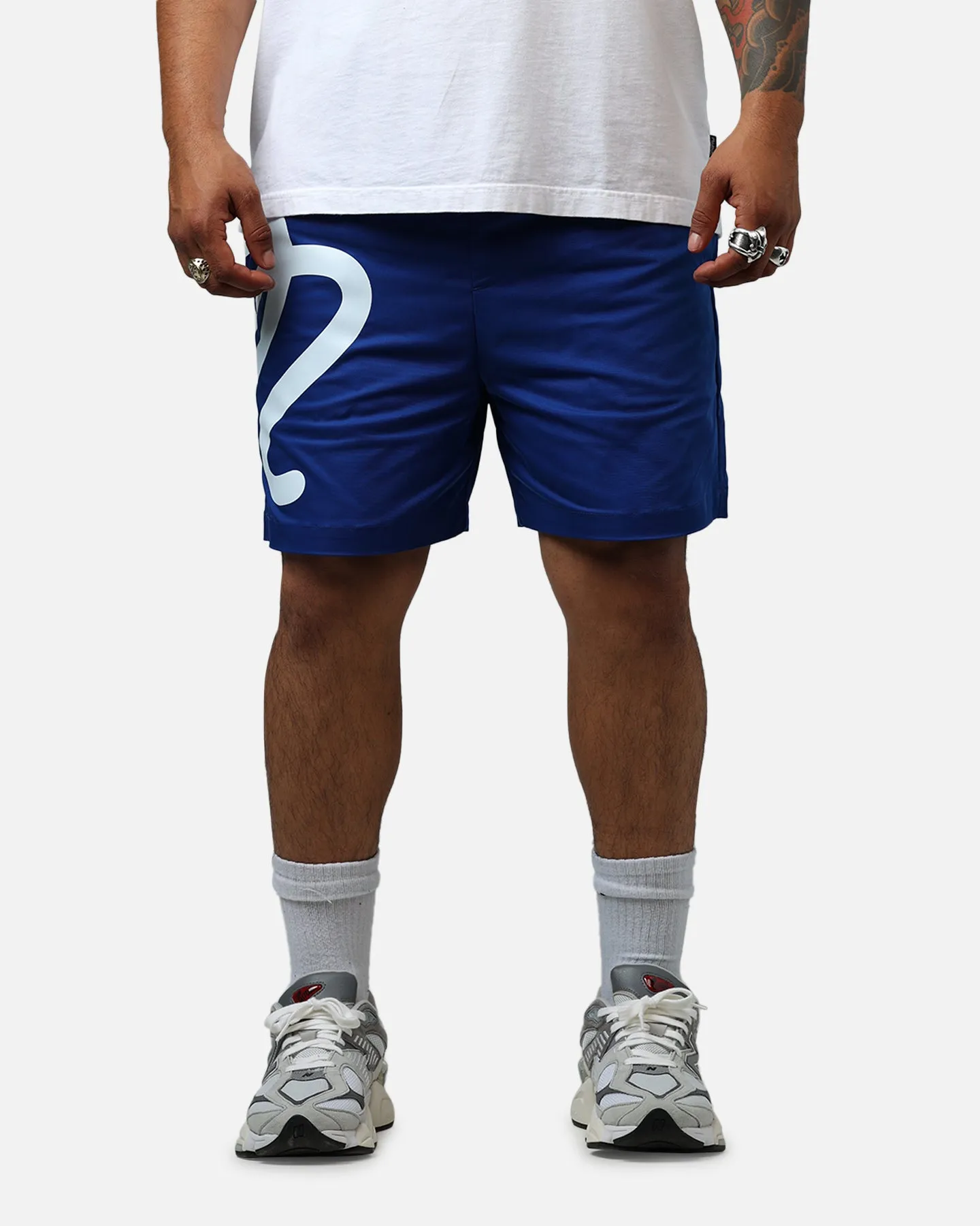 Malbon Menton Nylon Shorts Blue swimming suit alternative Luxury Brand