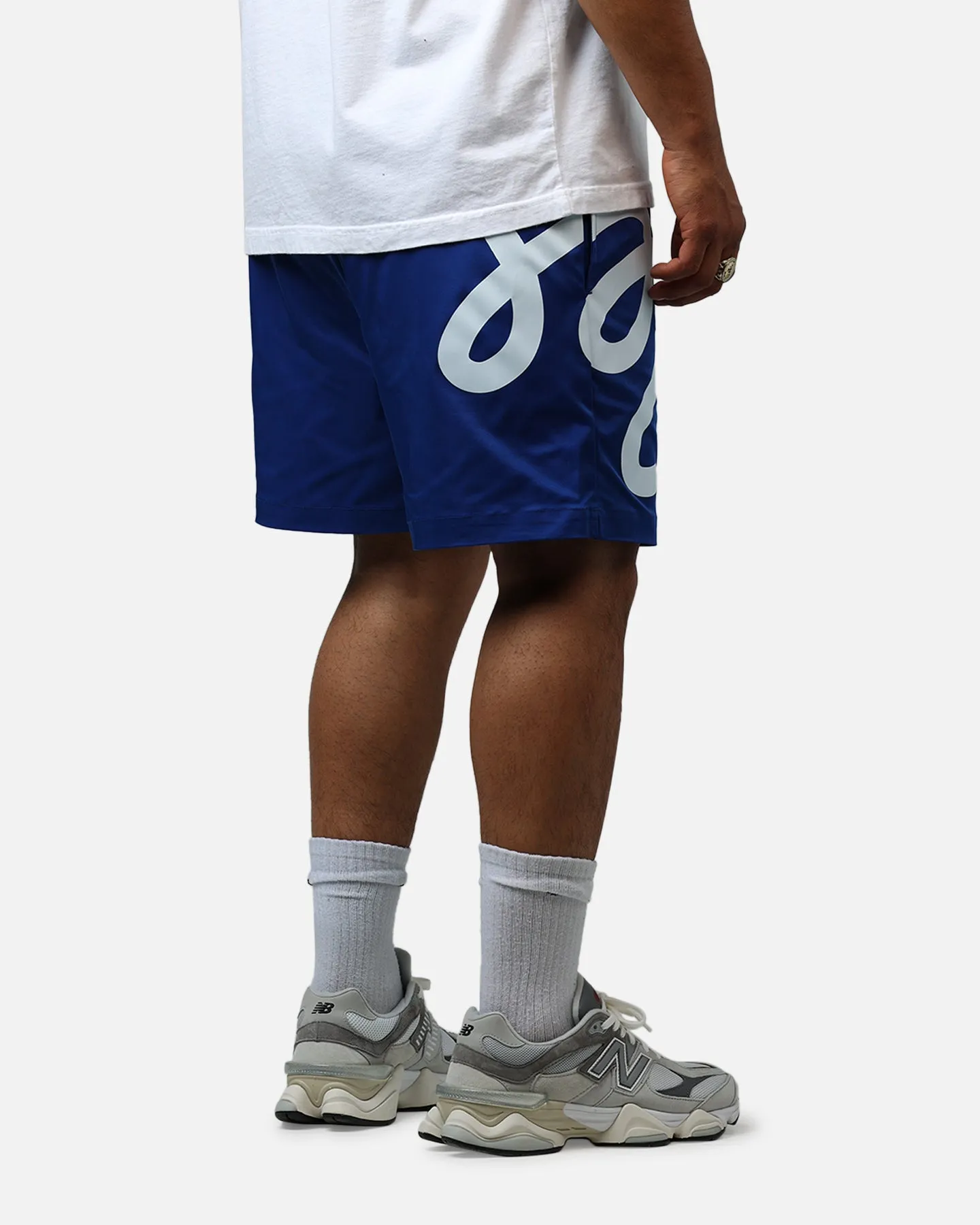 Malbon Menton Nylon Shorts Blue quick-dry feature Free Movement