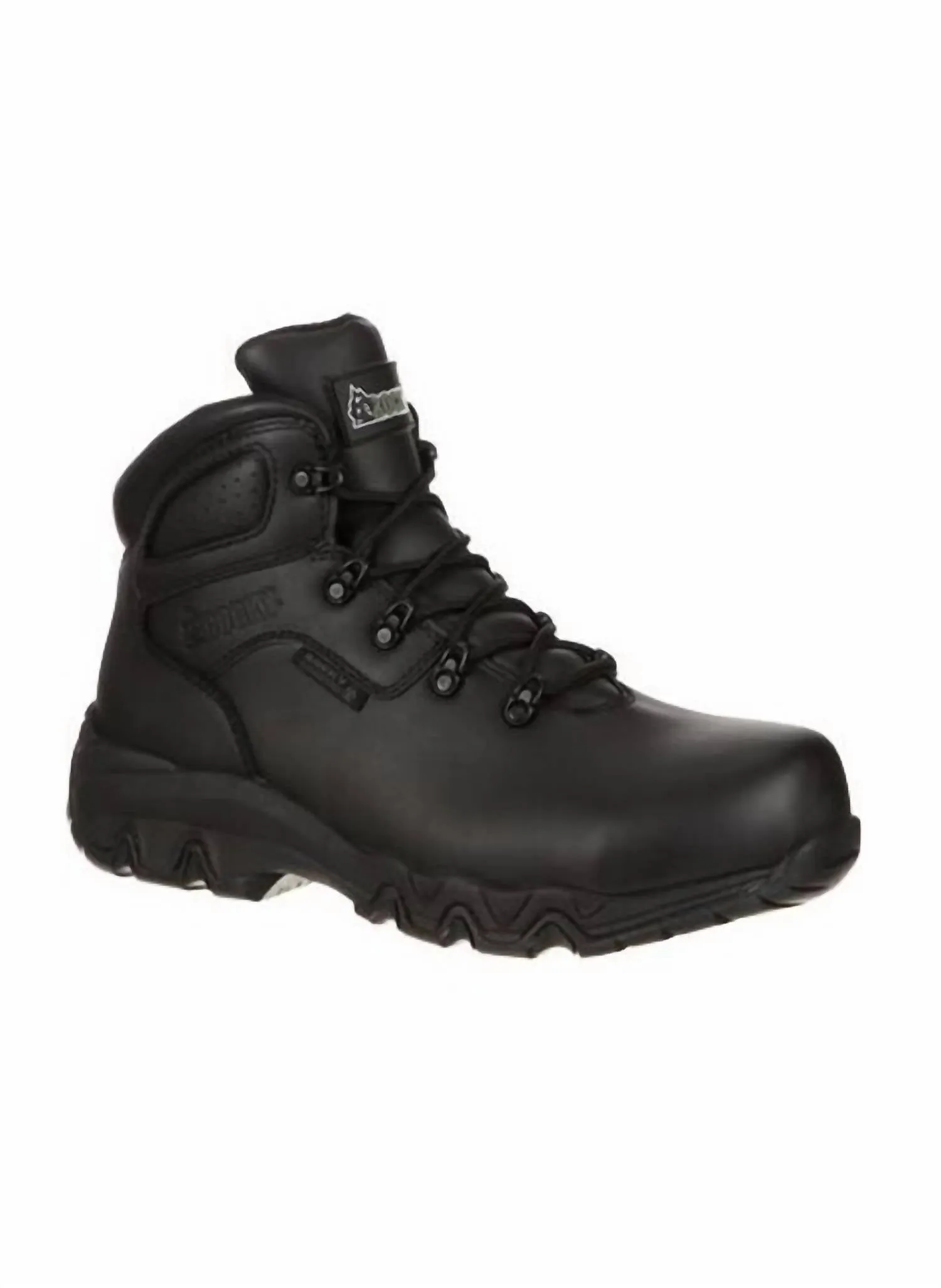 Destination Wedding Suede Touch Men's Bigfoot Composite Toe Waterproof Work Boot - Extra Wide In Black