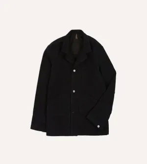 Moisture Managing Layer Dark Navy Moleskin Utility Jacket