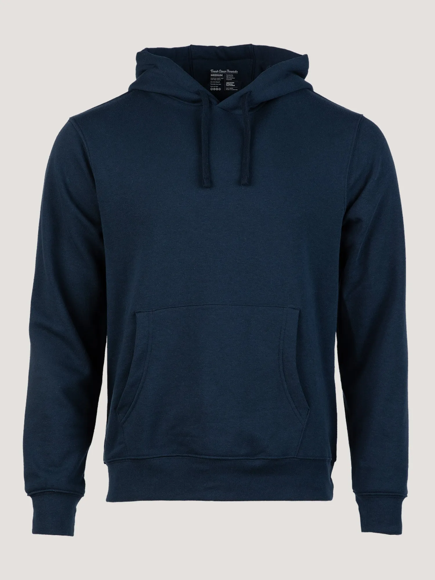 Dark Navy Pullover Hoodie Sports Wear