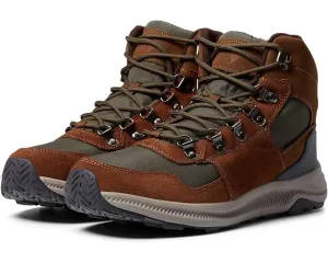 Deer Stags Peak Boots Mens  Chestnut Green Faux Suede Ankle Hiking ZPO3896 Reinforced Eyelet Durability