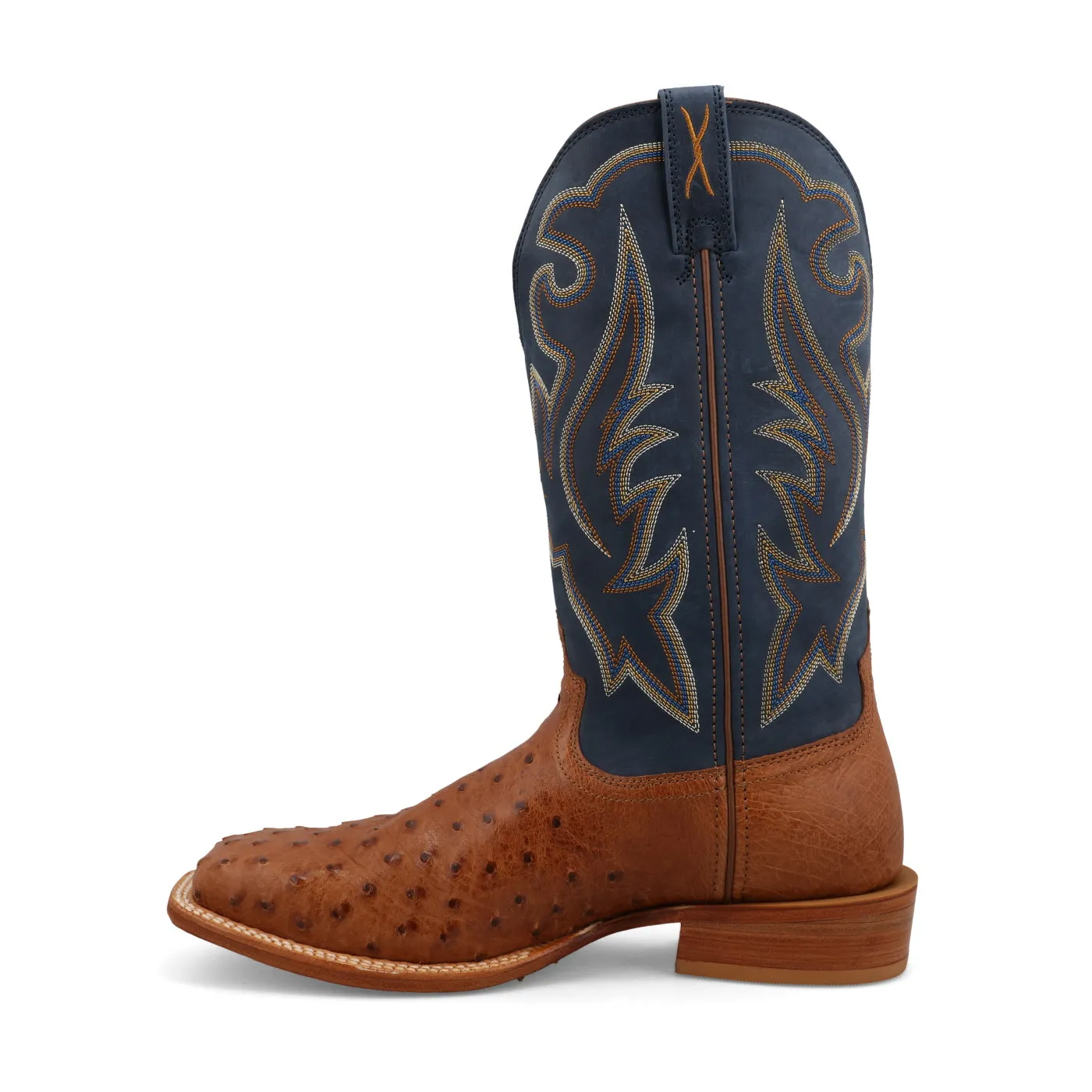 Twisted X Reserve Collection Men's 13" Full Quill Ostrich Boot Premium Quality Comfortable ankle support