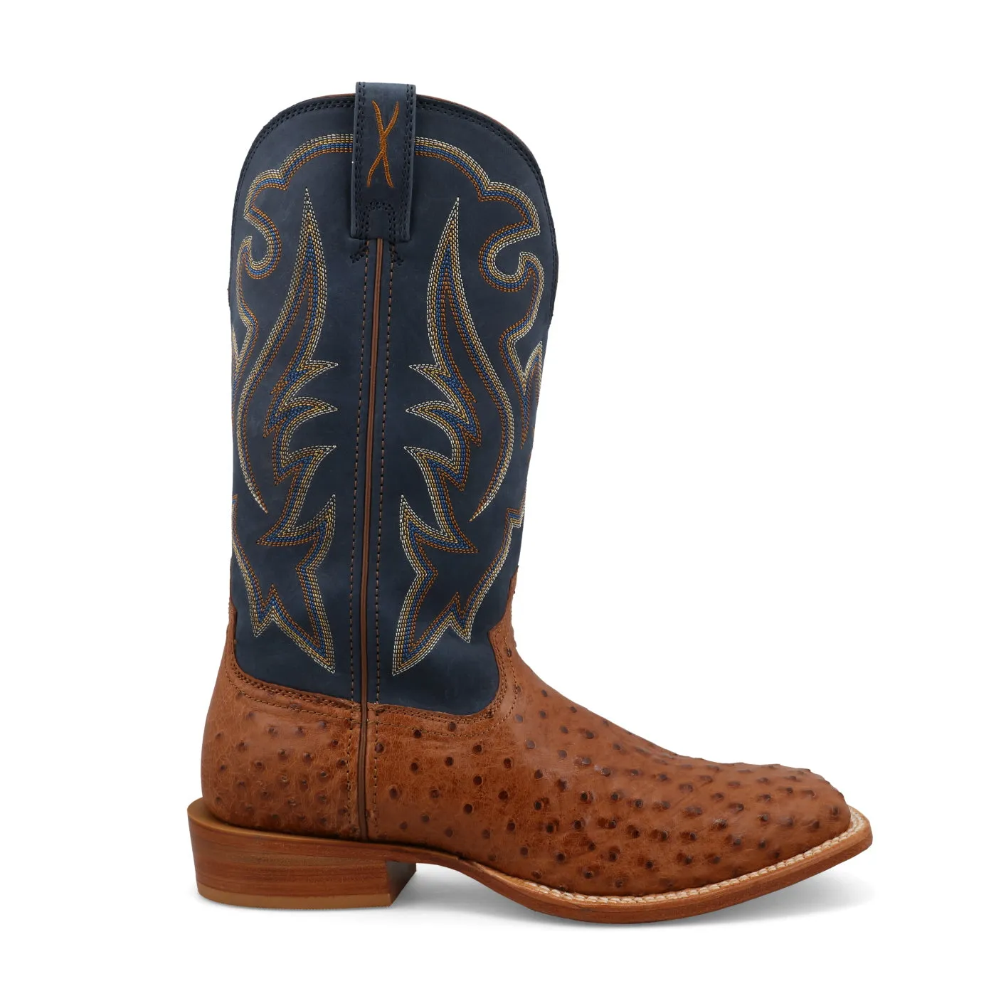Protective Finish Adventure Seeker Anti   Bacterial Twisted X Reserve Collection Men's 13" Full Quill Ostrich Boot