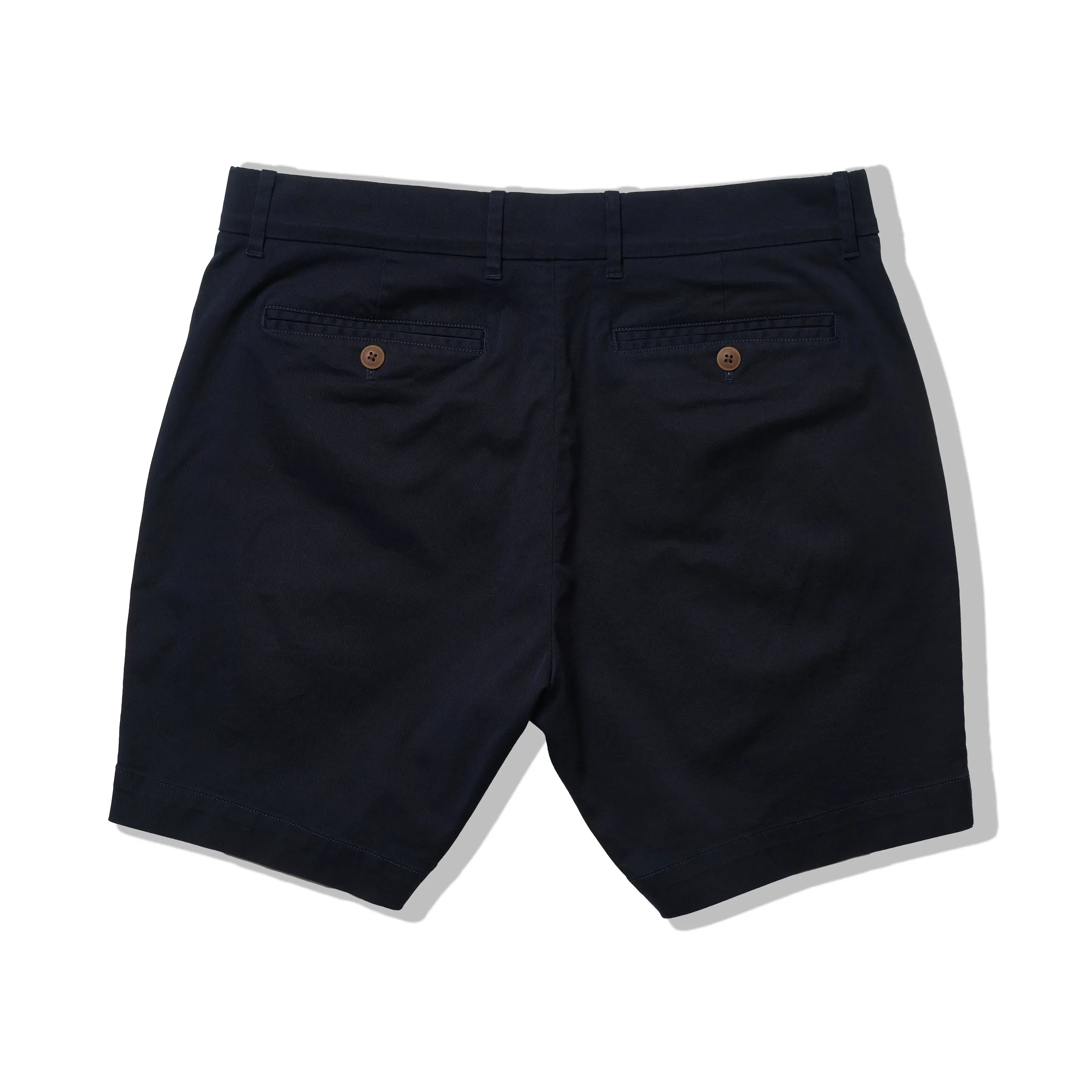 Thompson Flex Stretch Shorts 7"- Dark Navy Snag Free Fabric Technology mid-rise