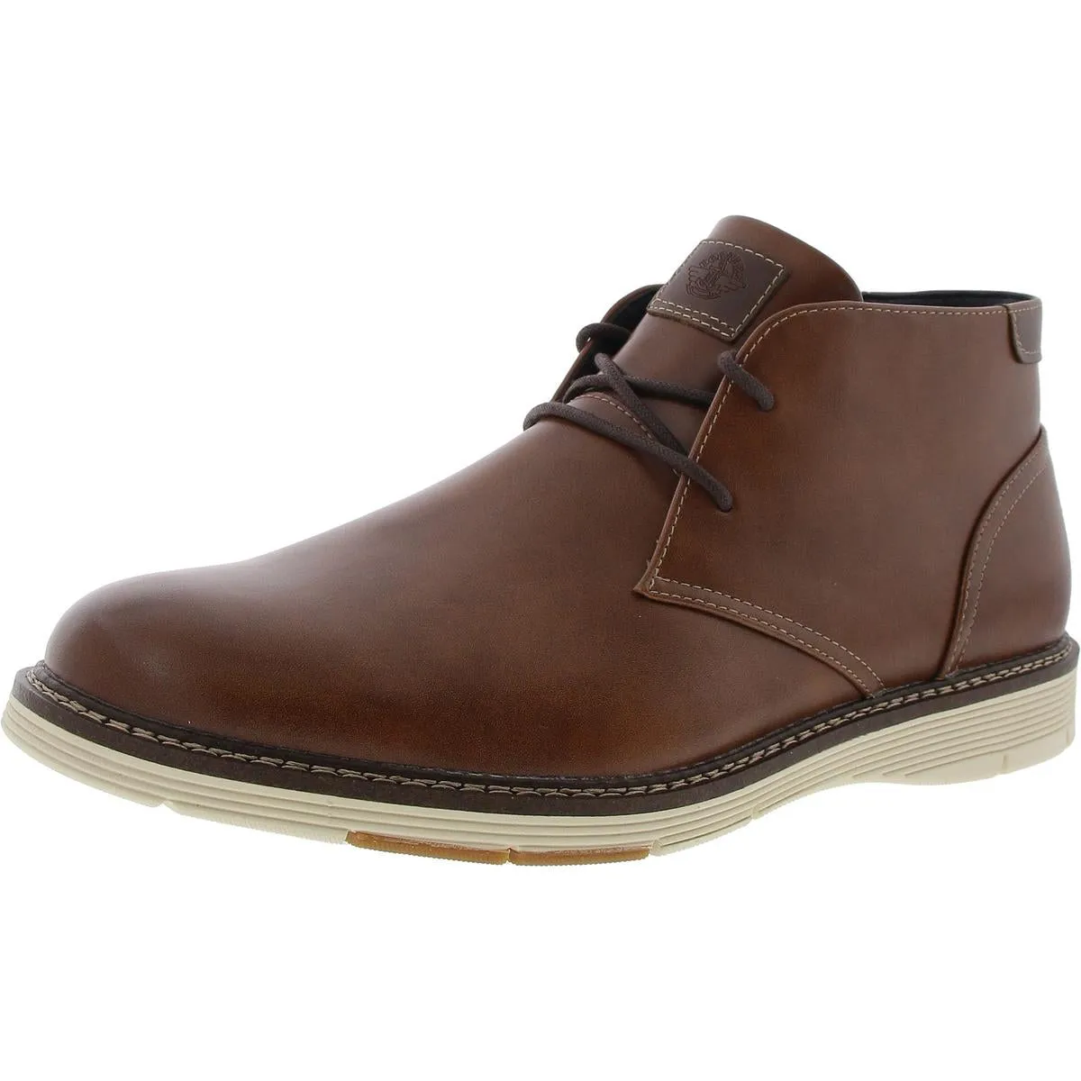 DK225441 Mens Lace-Up Manmade Chukka Boots Meeting Mode Stable Step