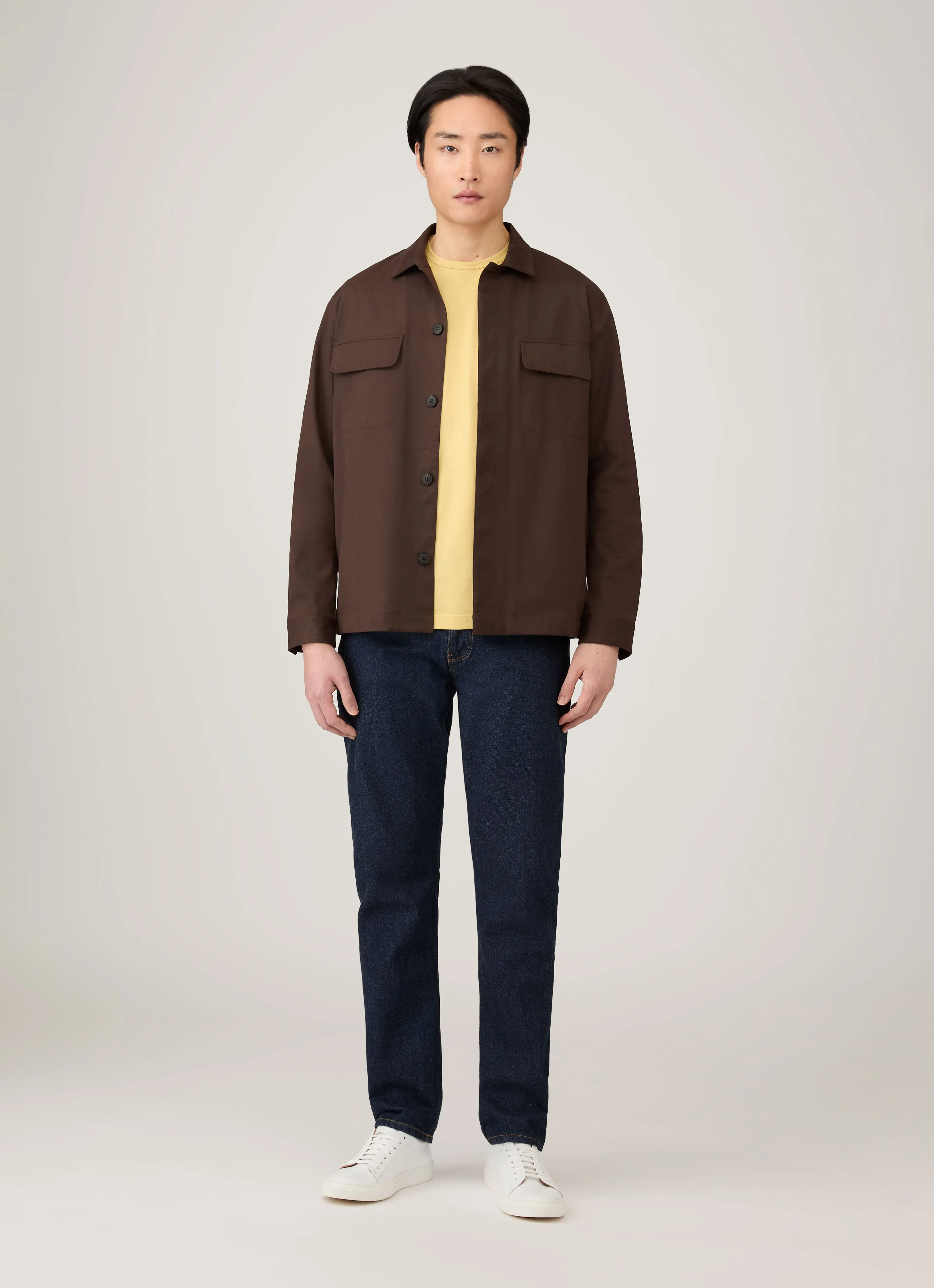 Active Comfort Style Easy Look Men's Classic T-shirt in Dusty Yellow