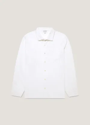 Men's Formal Riviera Shirt in White Bold Look Quick Fit Performance