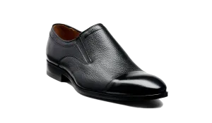 Trail Lane Patina Effect Dover - Black Hishine Black Cervo