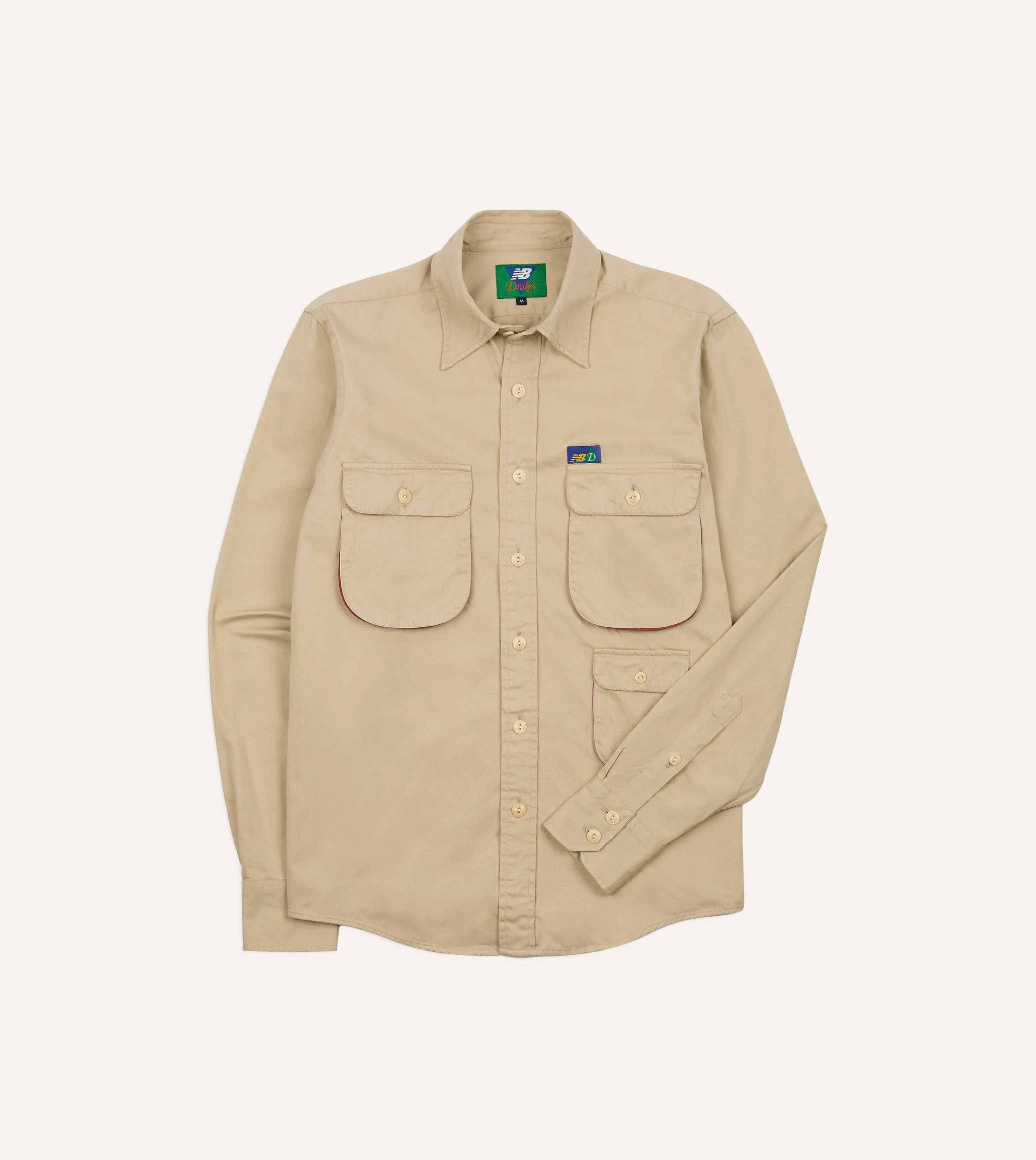 Effortless Daywear Drake??s and New Balance Utility Work Shirt