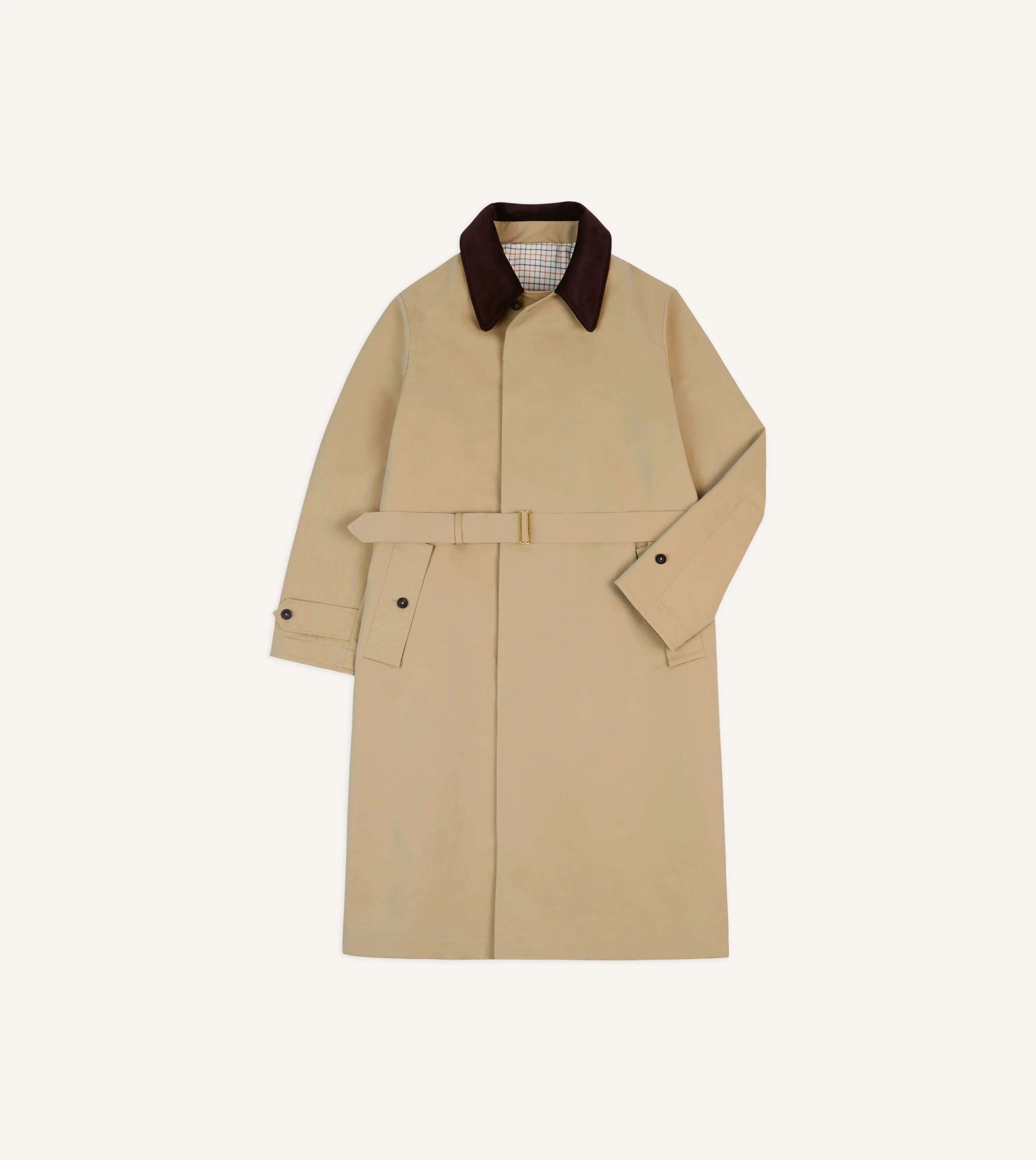 Drake's for Permanent Style Beige Rider's Raincoat Basic Layers