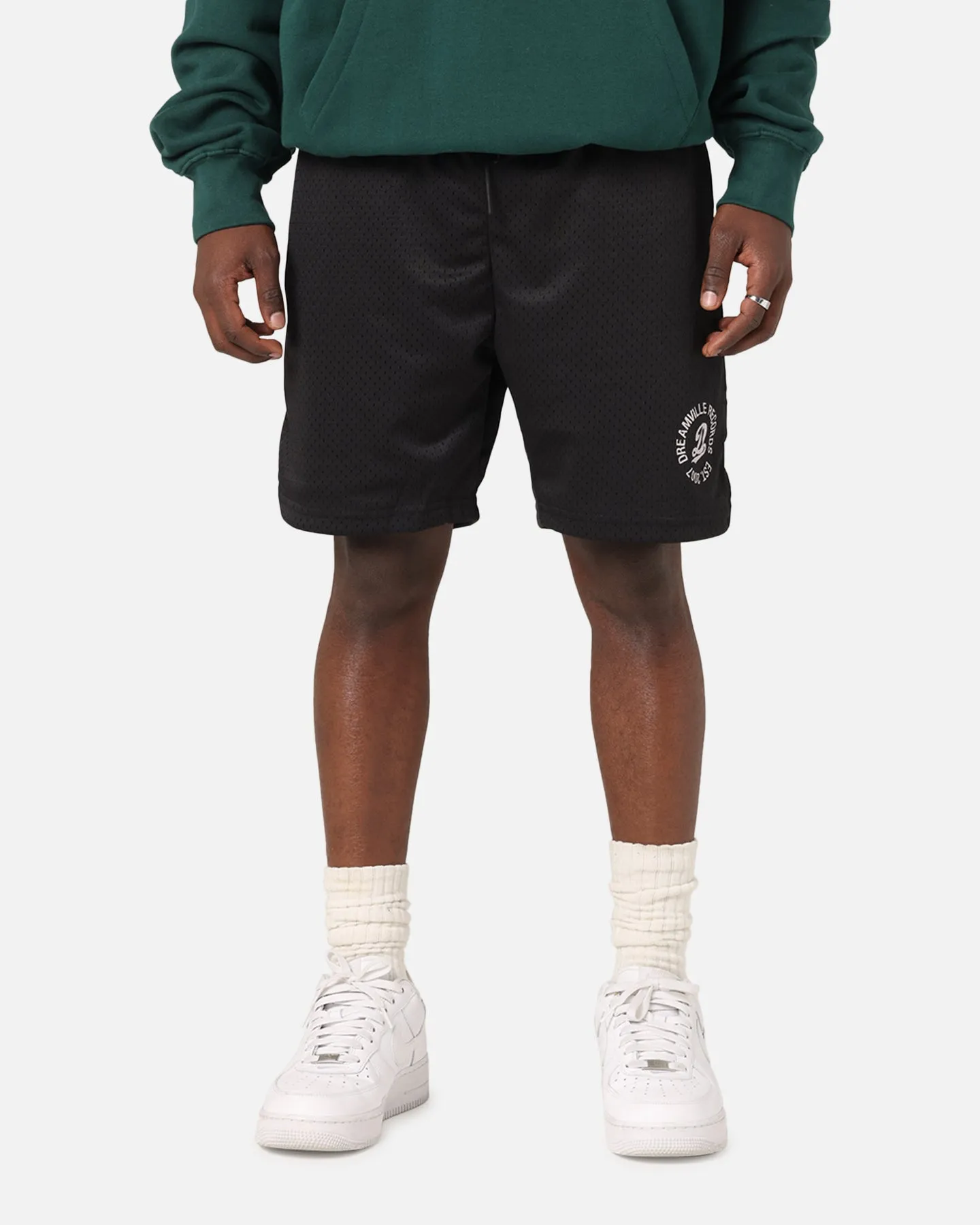 Quick Wear CompactPackable Dreamville Records Mesh Shorts Black Mesh