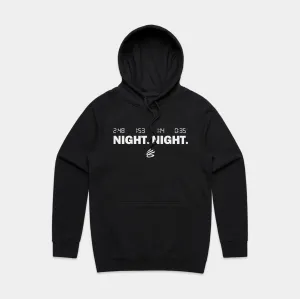 Night Night Mens Hoodie (Black) good for holidays