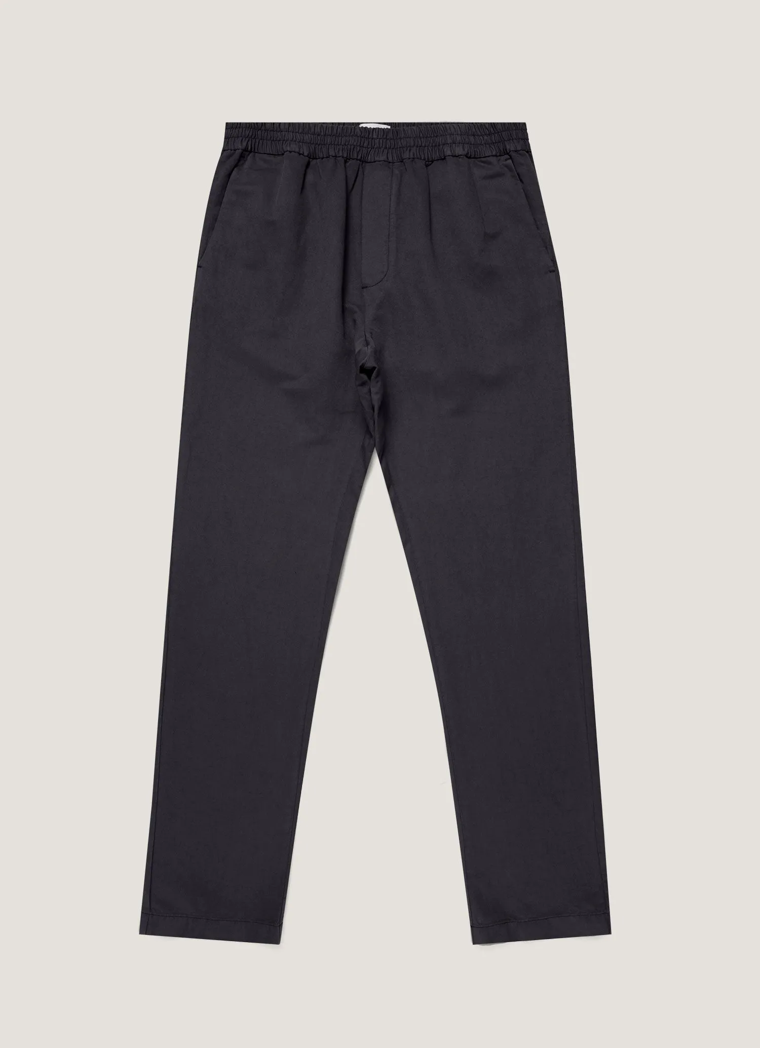 Men's Cotton Linen Drawstring Trouser in Charcoal Versatile Wearable