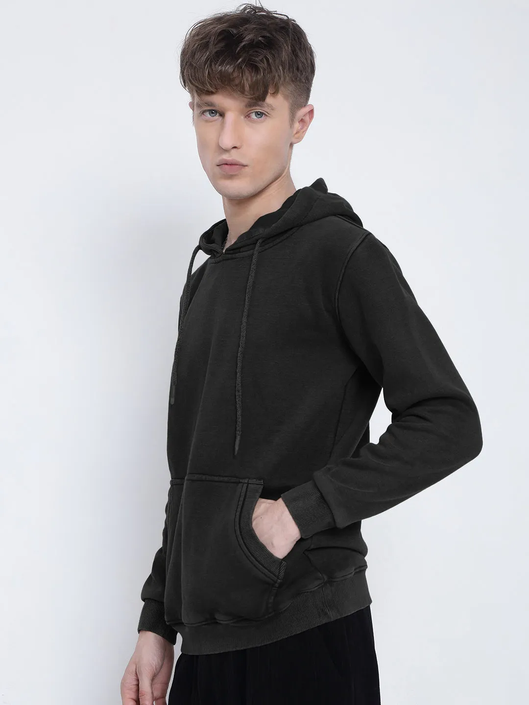 Men's Black Hoodie with Pockets product customization options Cool Essentials