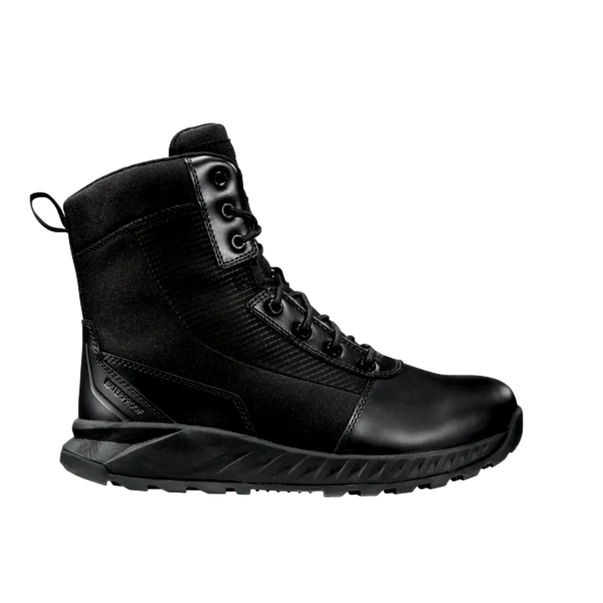 Soft Roll Soft Tone BD Protective Equipment BDX8" Waterproof Side Zip Composite Toe Black  BDX8301 Men's