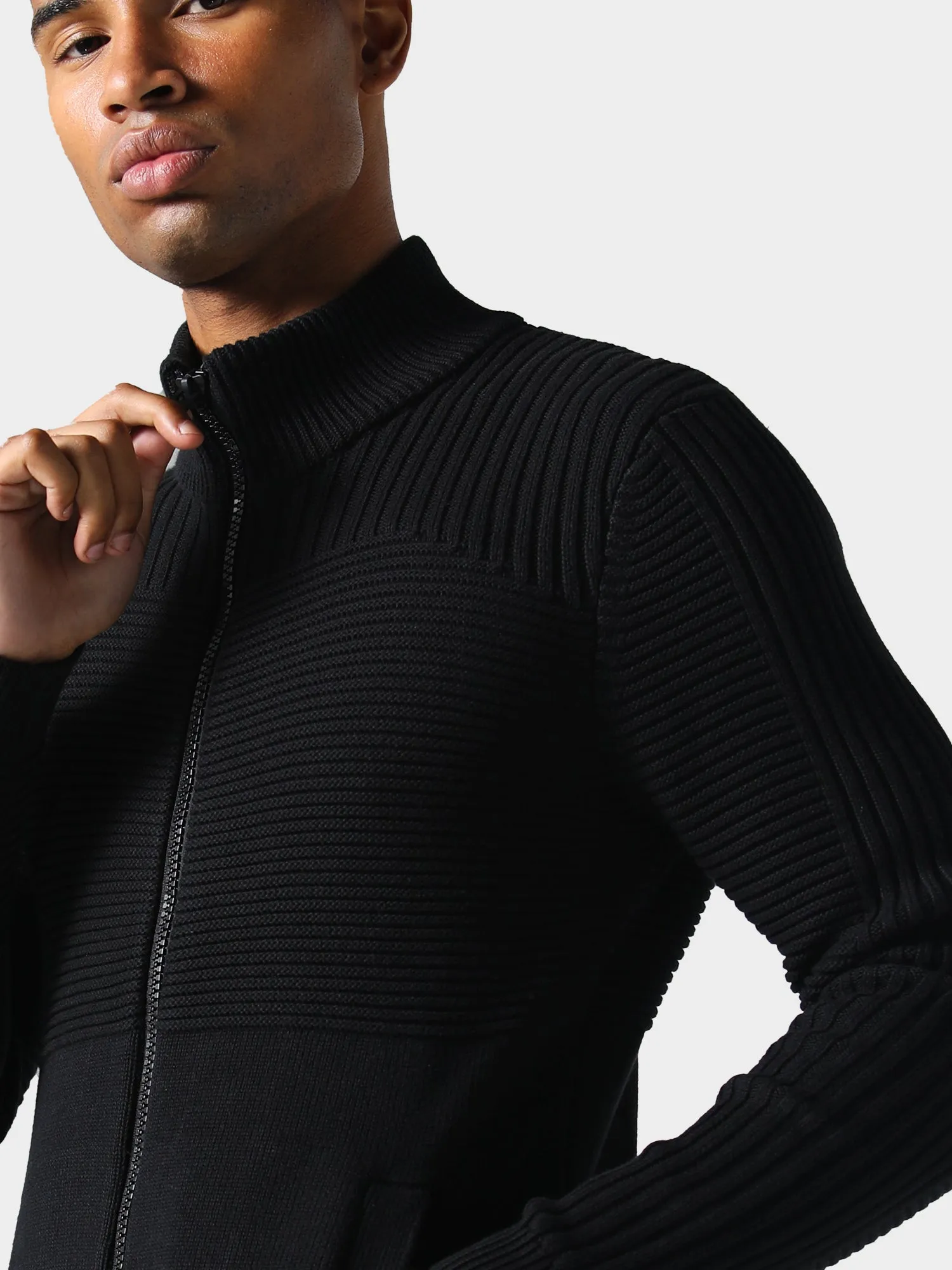 Orkney Black Knitwear Crisp Design