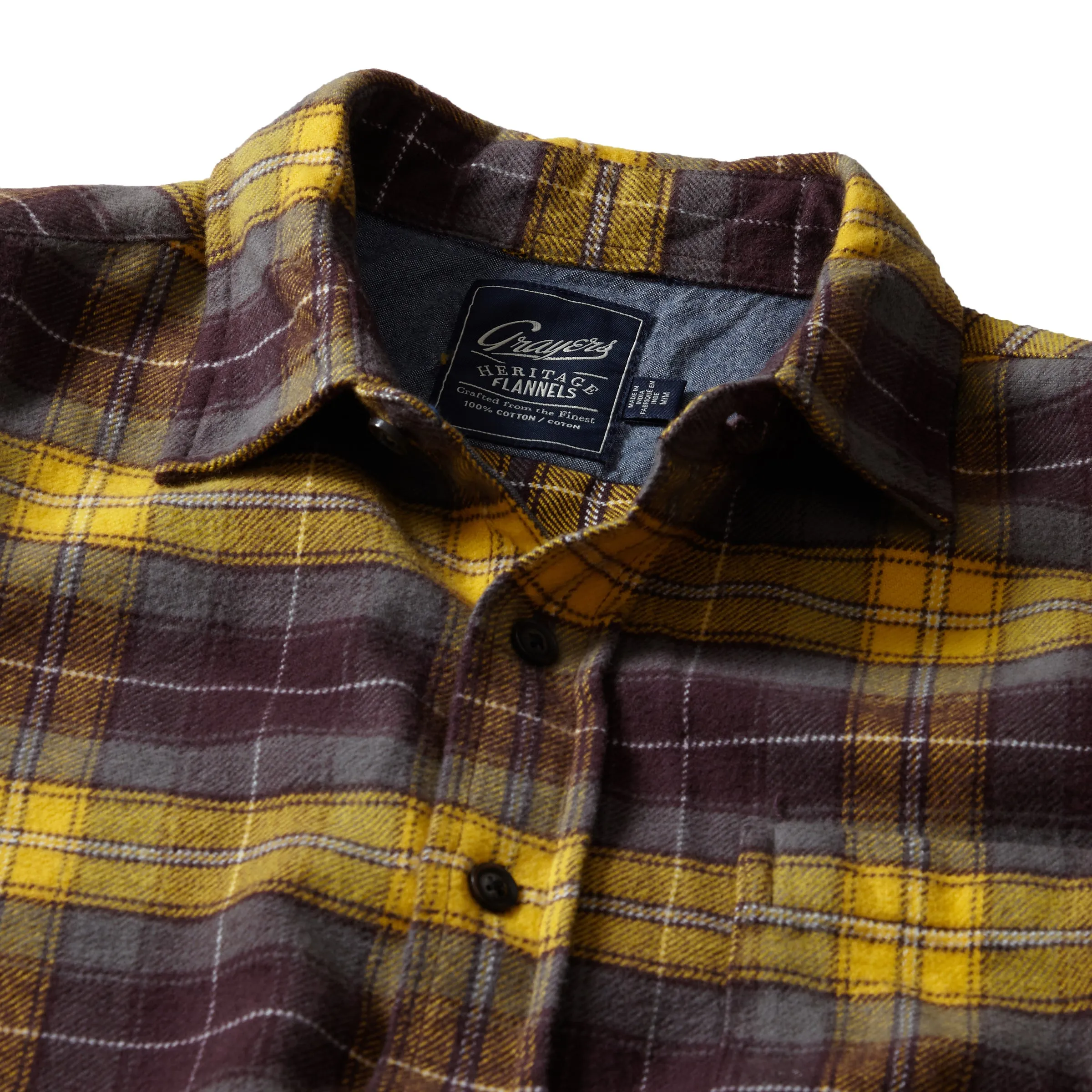 Durango Heritage Flannel - Gray Spruce Plaid Soft And Comfortable