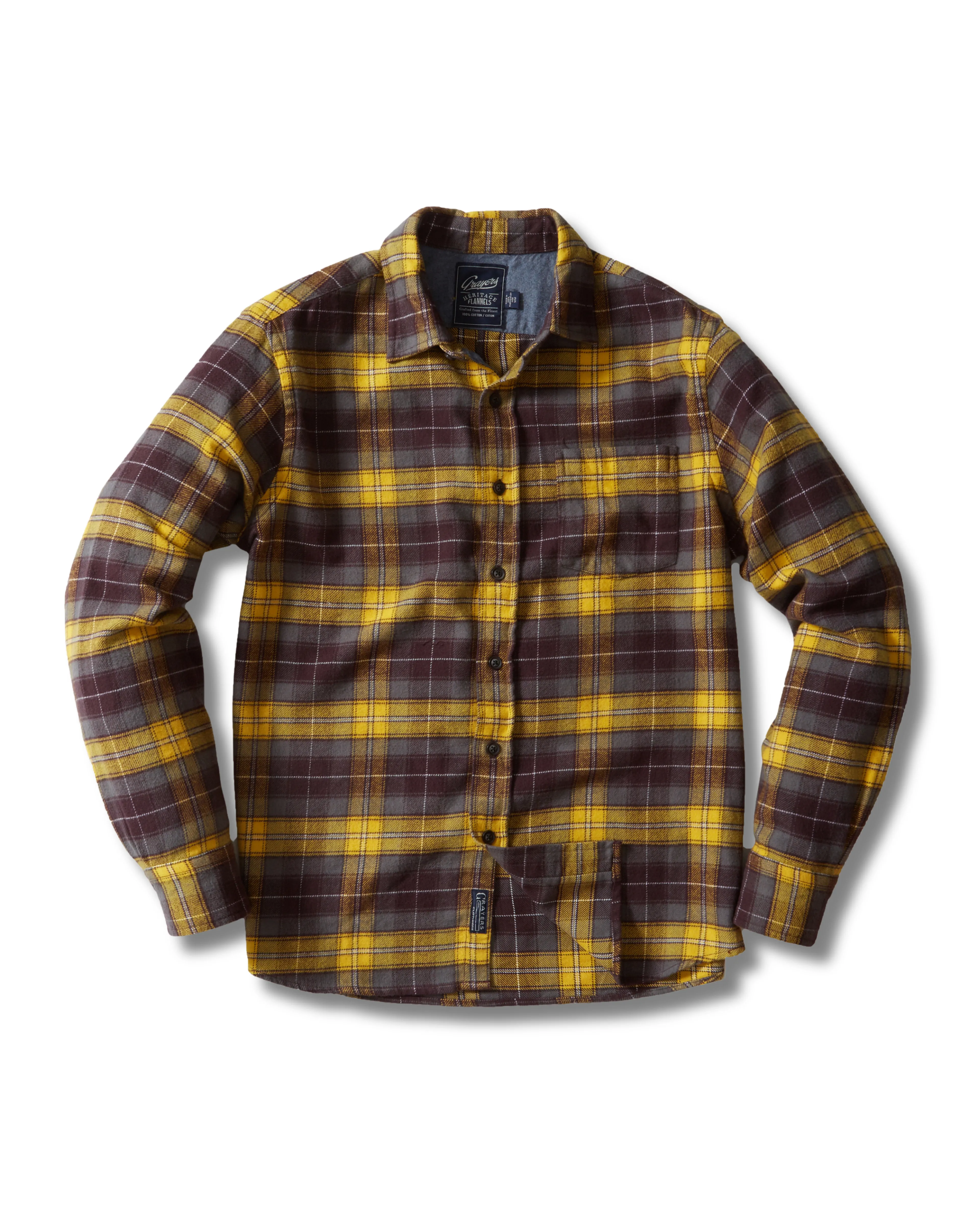Durango Heritage Flannel - Gray Spruce Plaid Minimalist Apparel