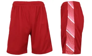 Men's Active Mesh Shorts With Side Trim Design Breathable layers Athletic Fit