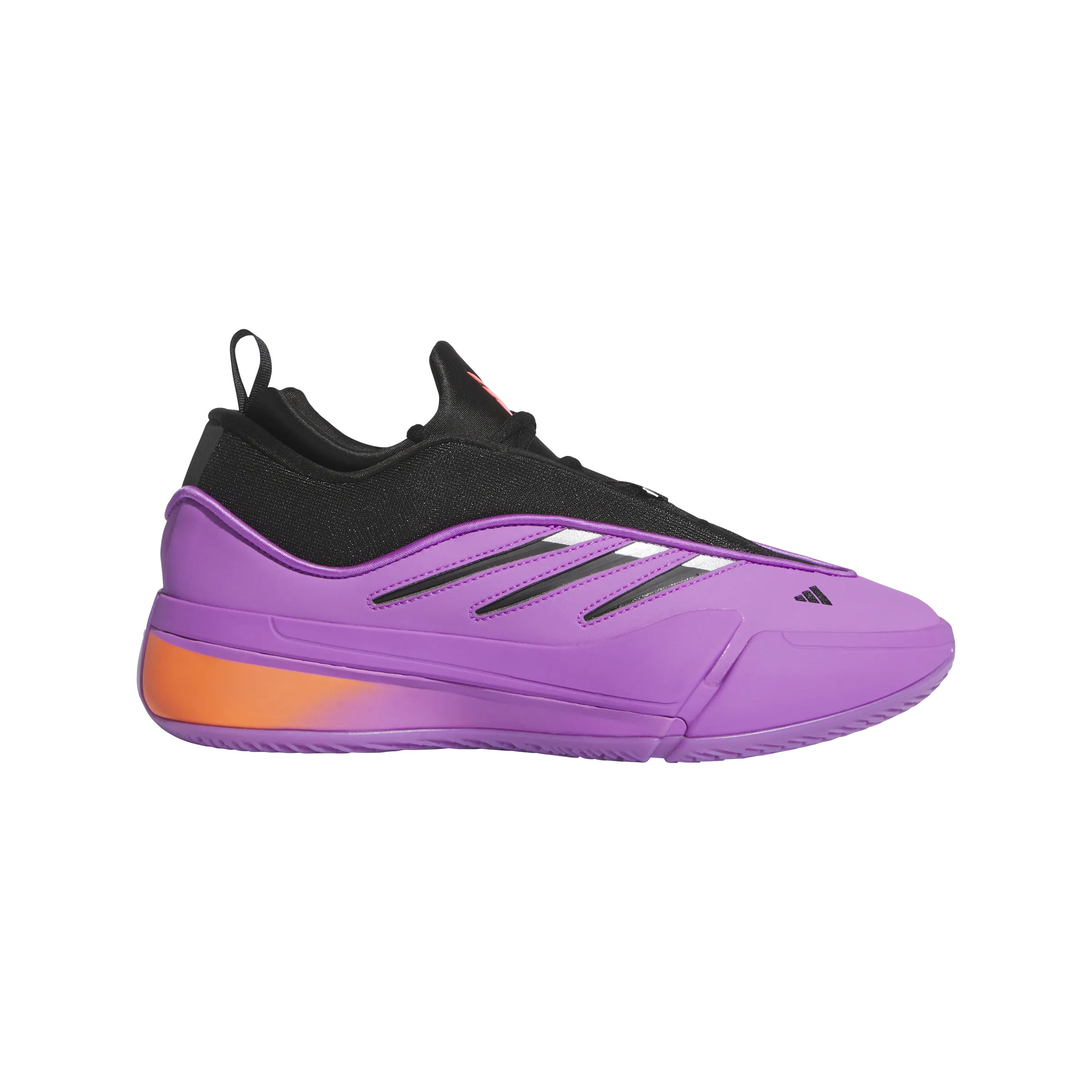 Court Hustle adidas DAME 9 LOW Basketball Shoes | Purple Blast-Core Black | Men's