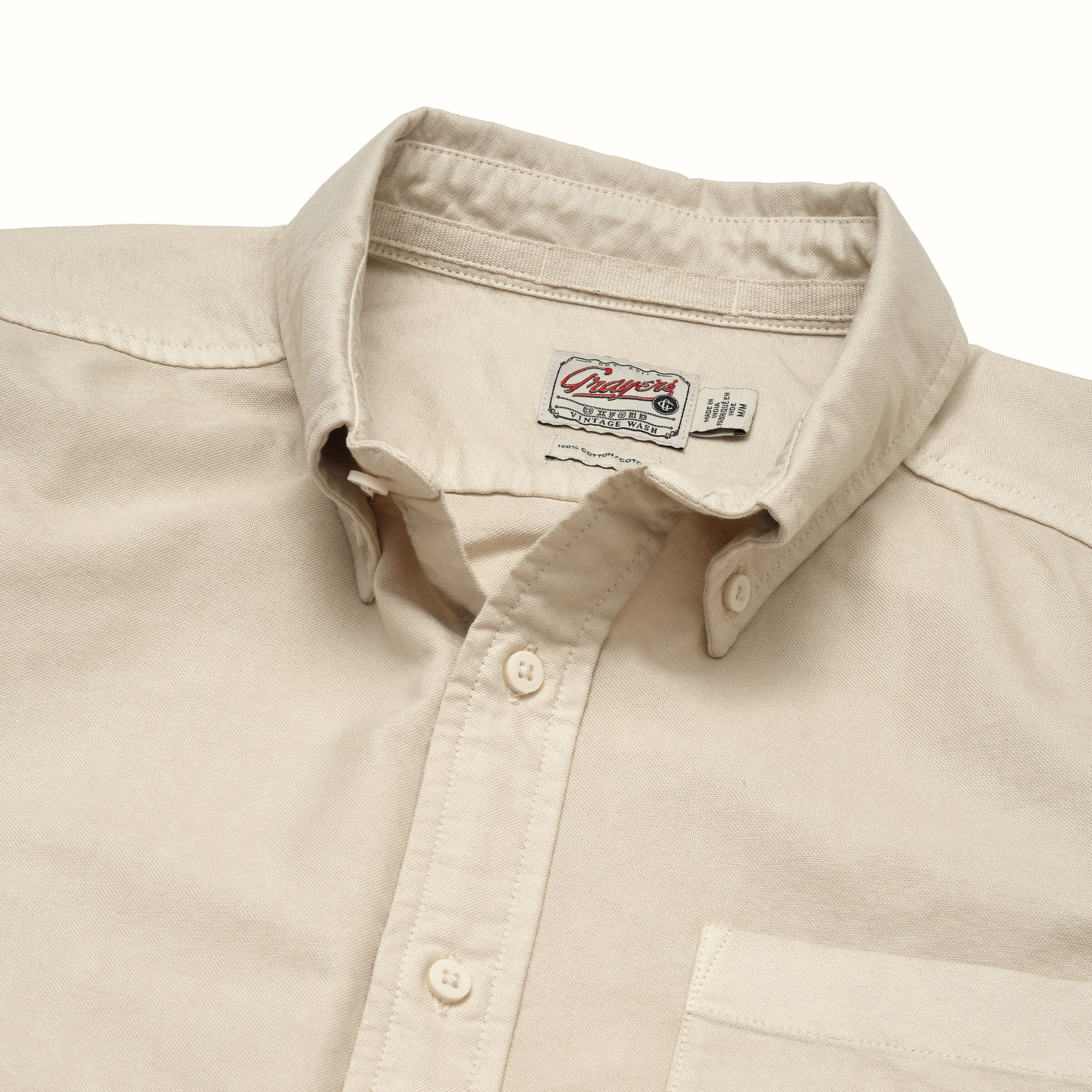 Chic Fit Eagle Creek Vintage Oxford - Ecru