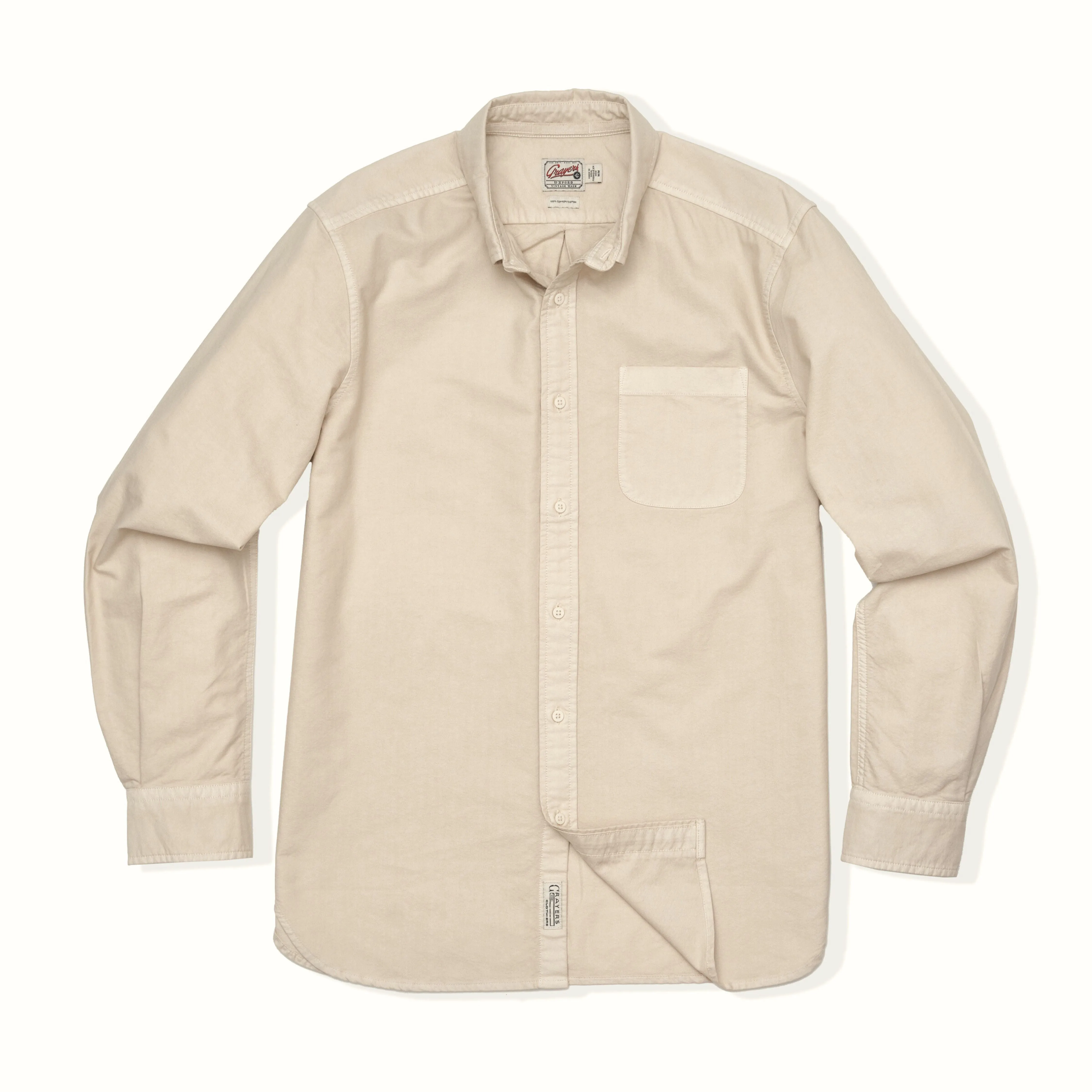 Flexible Waist Comfortable Wear Eagle Creek Vintage Oxford - Ecru