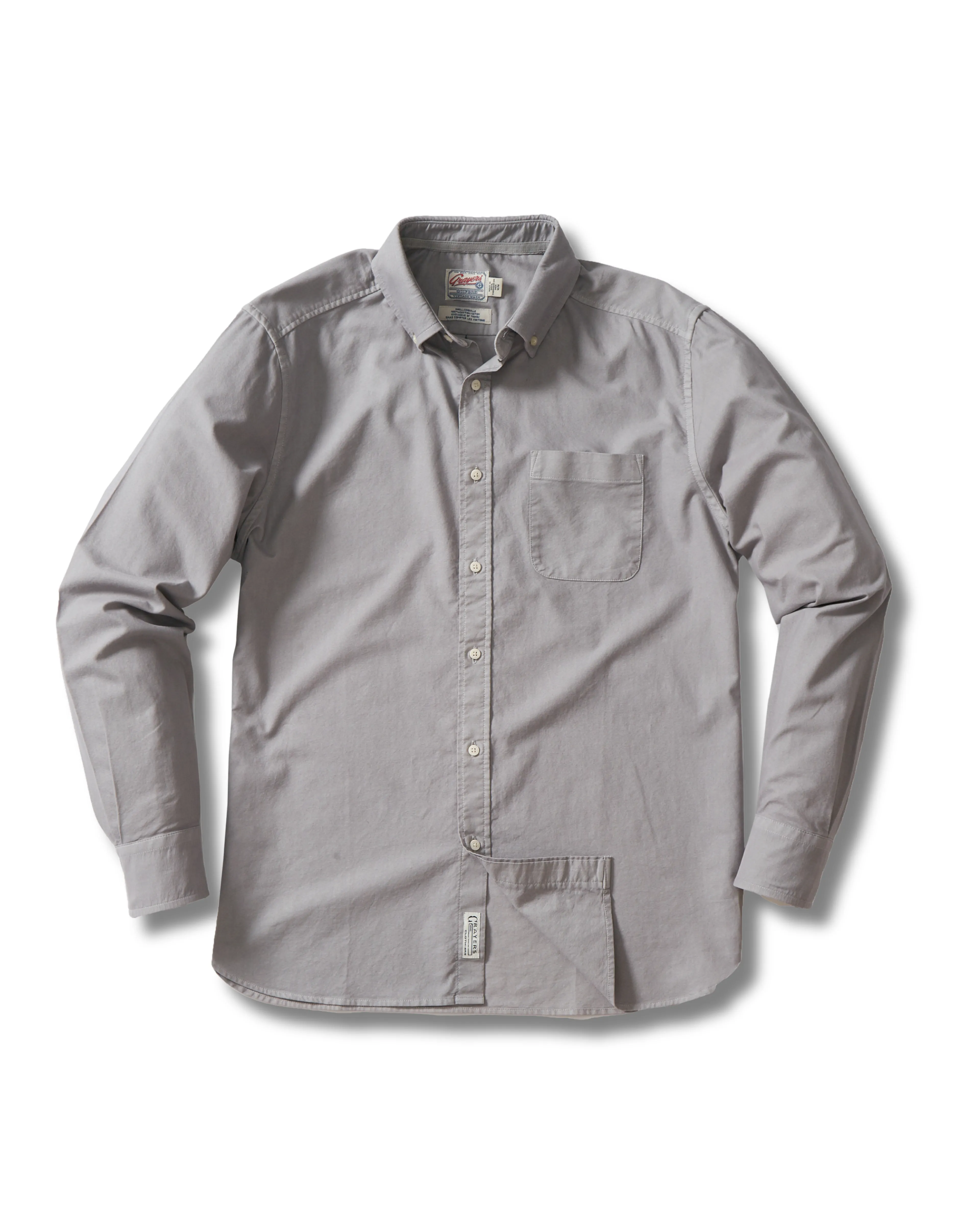 Simple and Cozy Eagle Creek Vintage Oxford - Frost Gray