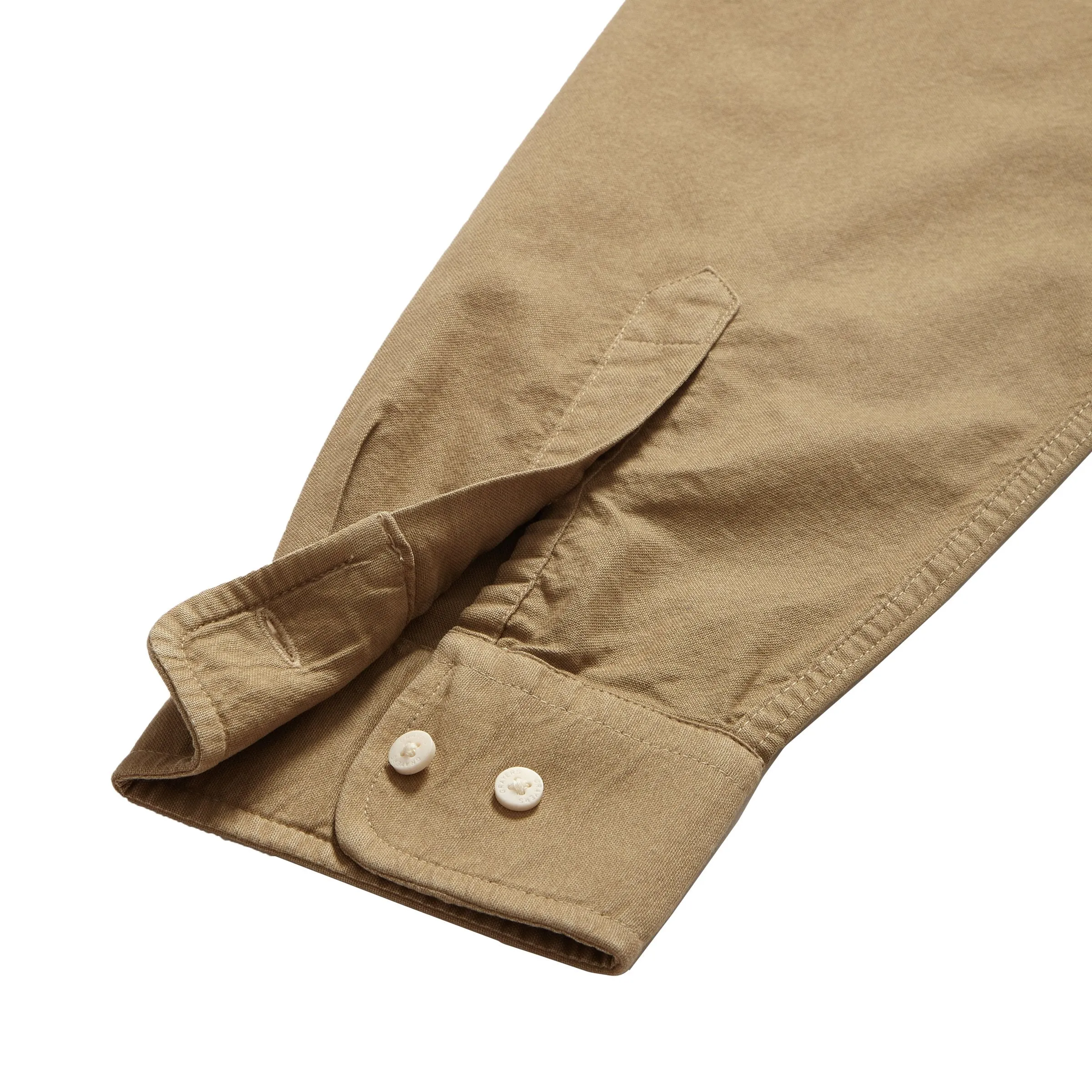 Eagle Creek Vintage Oxford - Olive Drop Shoulder Cut
