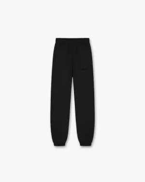 Abrasion Resistant Surface Flexible Layer Fit Represent Owners Club Flocked Sweatpant - Black
