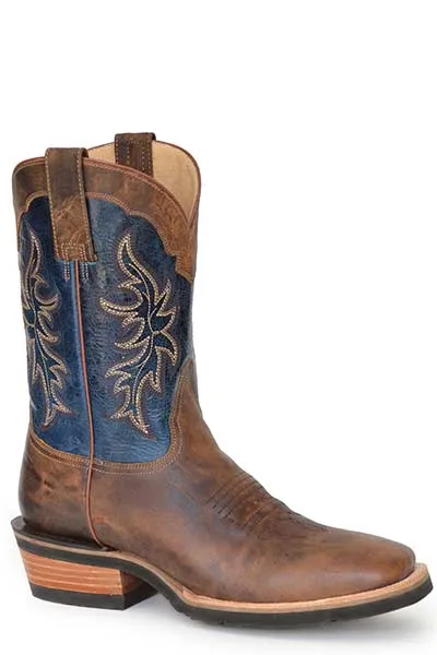 Premium Performance Water Guard Roper Men's Ride 'Em Cowboy Square Toe Western Boot