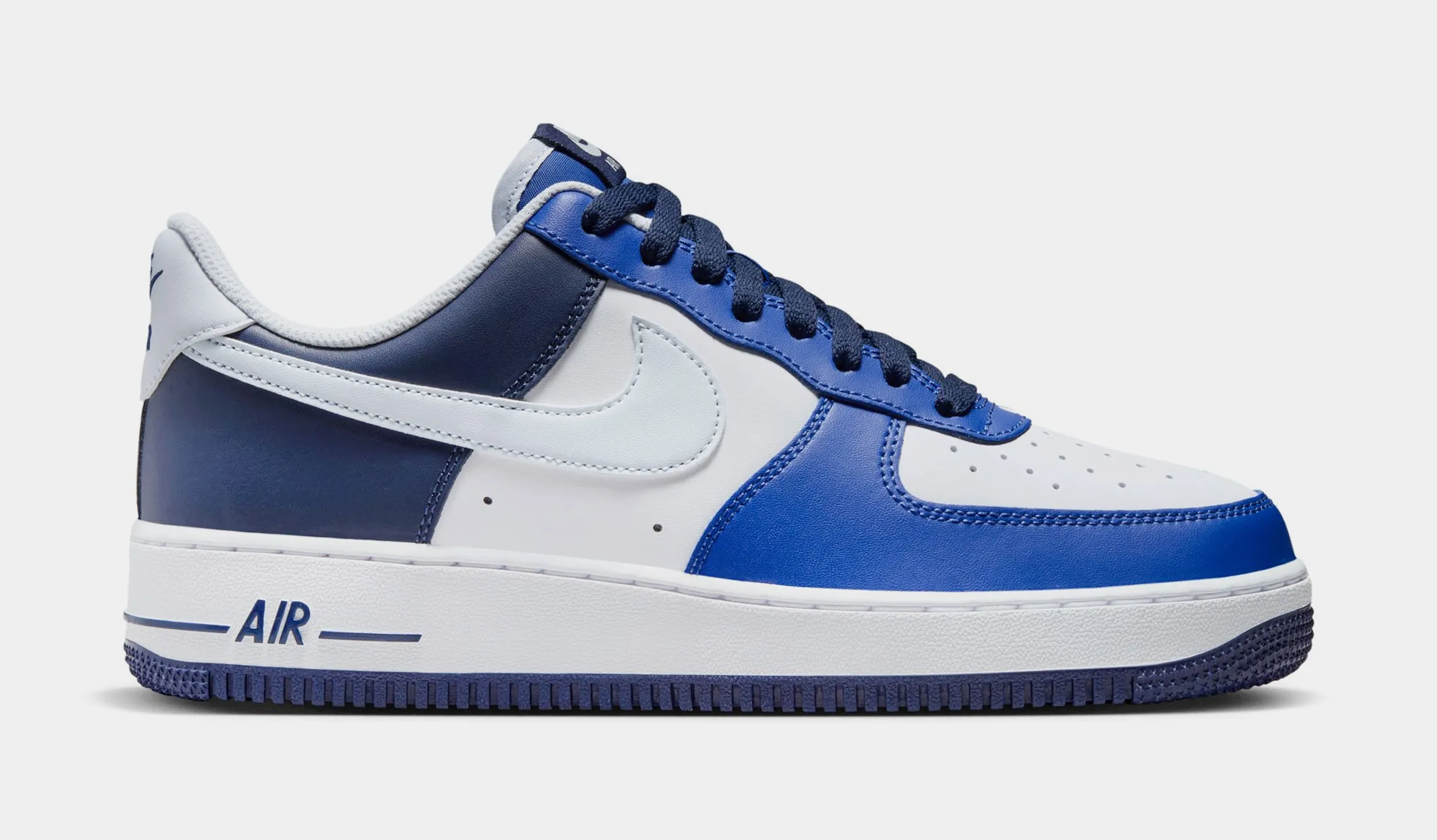 Endurance Bounce High Top Structure Air Force 1 Low Game Royal Mens Lifestyle Shoes (White/Football Grey/Game Royal)