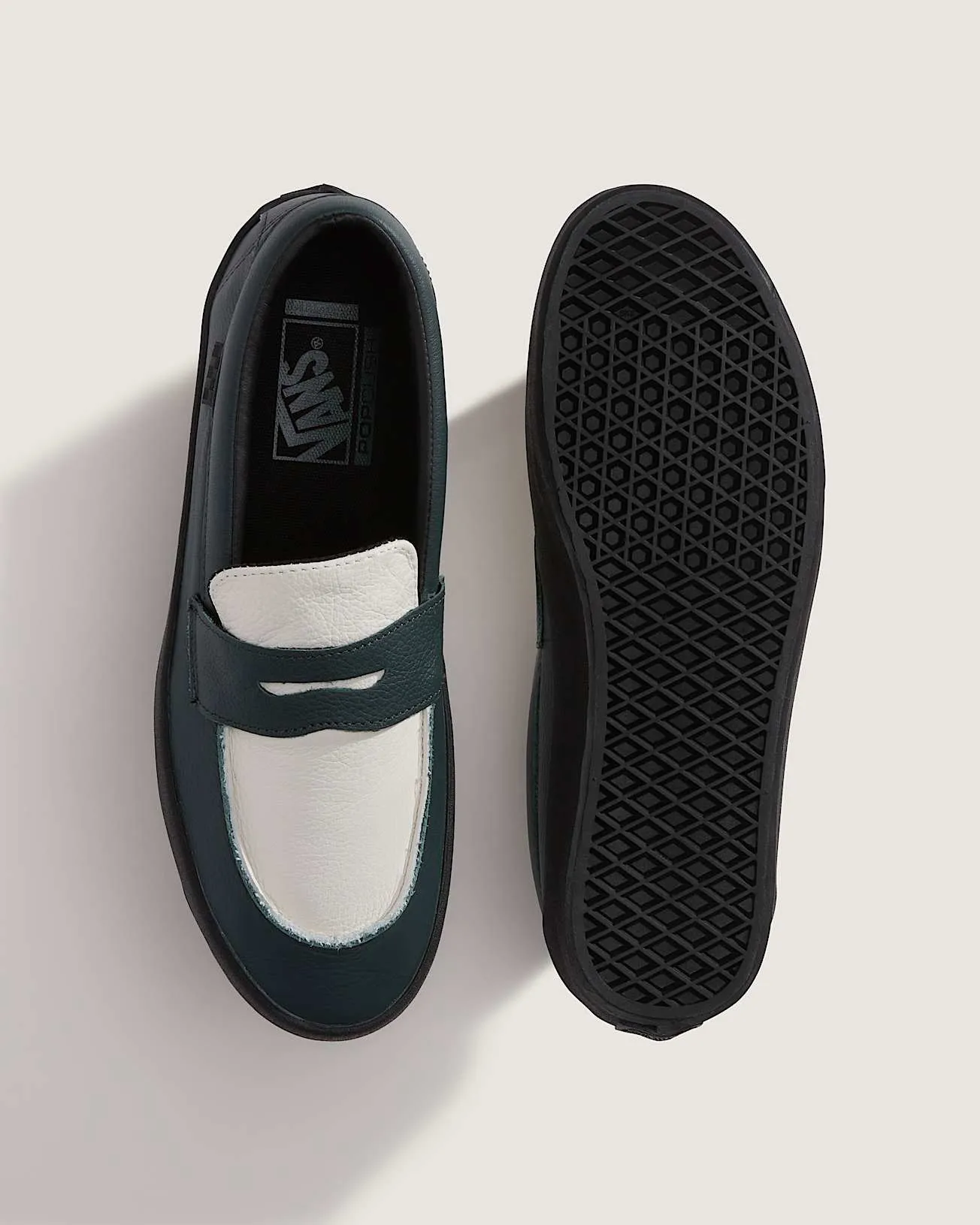 Step Safe Flex support Vans Skate Loafer