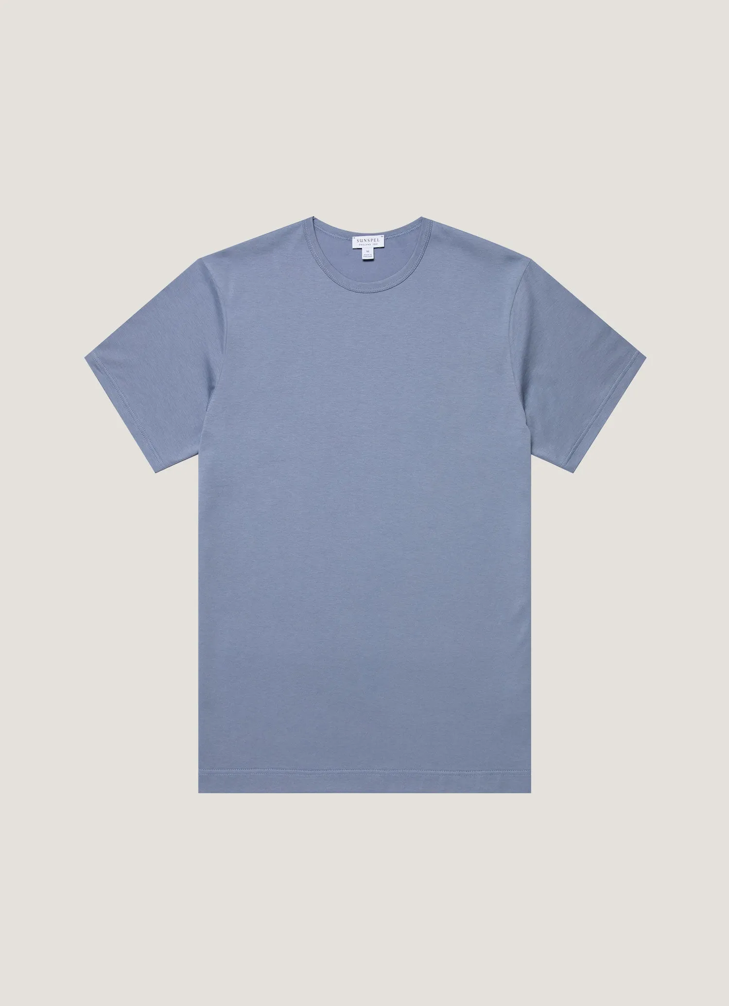 Men's Classic T-shirt in Vintage Blue Classic Smart Casual Wearable
